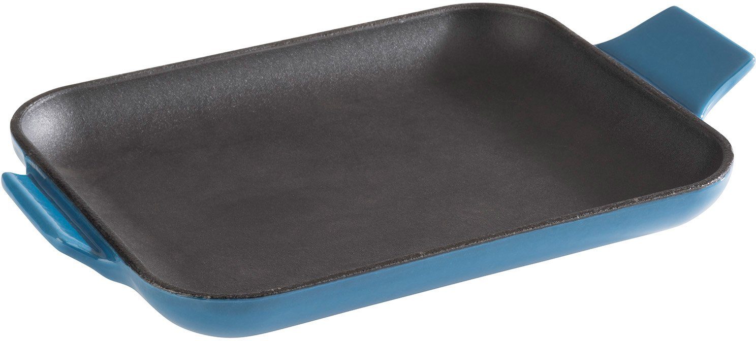 APS Servierpfanne Cast Iron, Gusseisen, Induktion blau