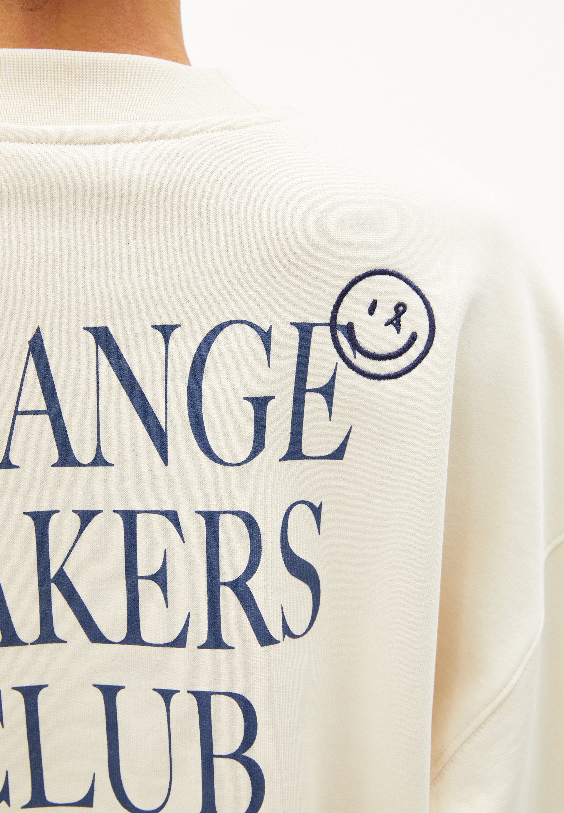 Armedangels Sweatshirt ALIZAA CHAANGE Sweatshirts aus Bio-Baumwolle Oversized Fit