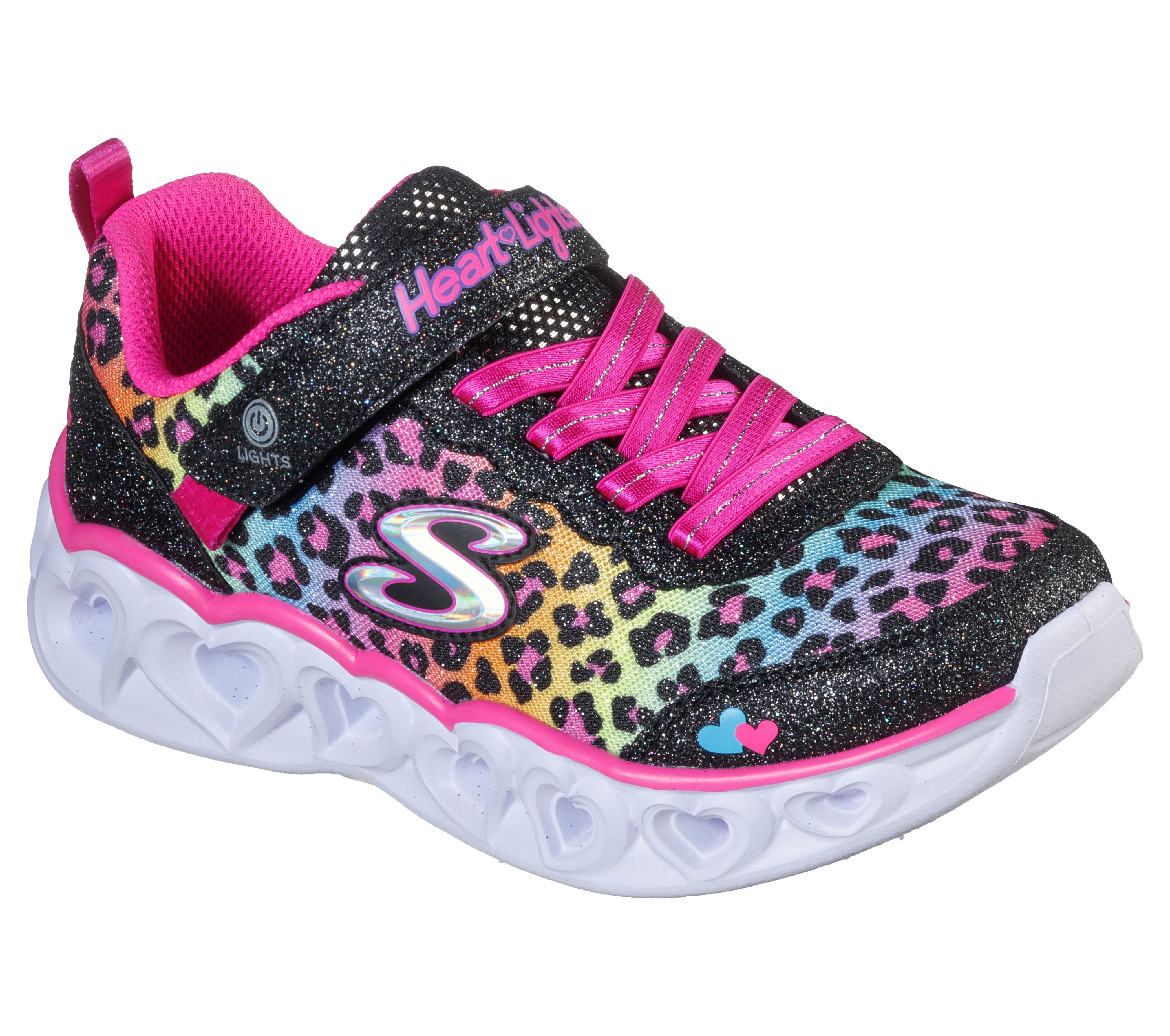skechers leo print