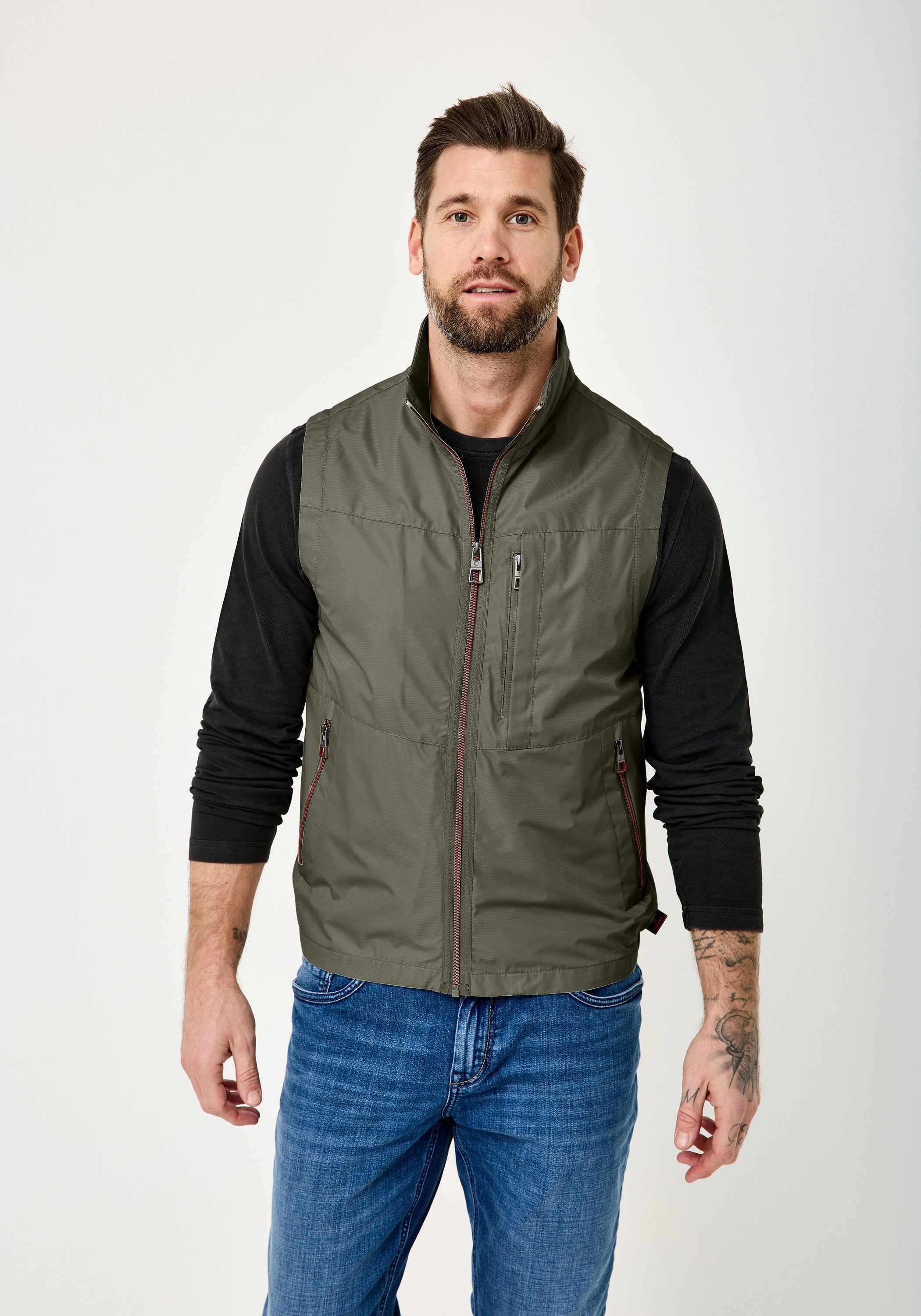 Redpoint Kurzweste WOODY Leichte Regular Fit Blouson Weste