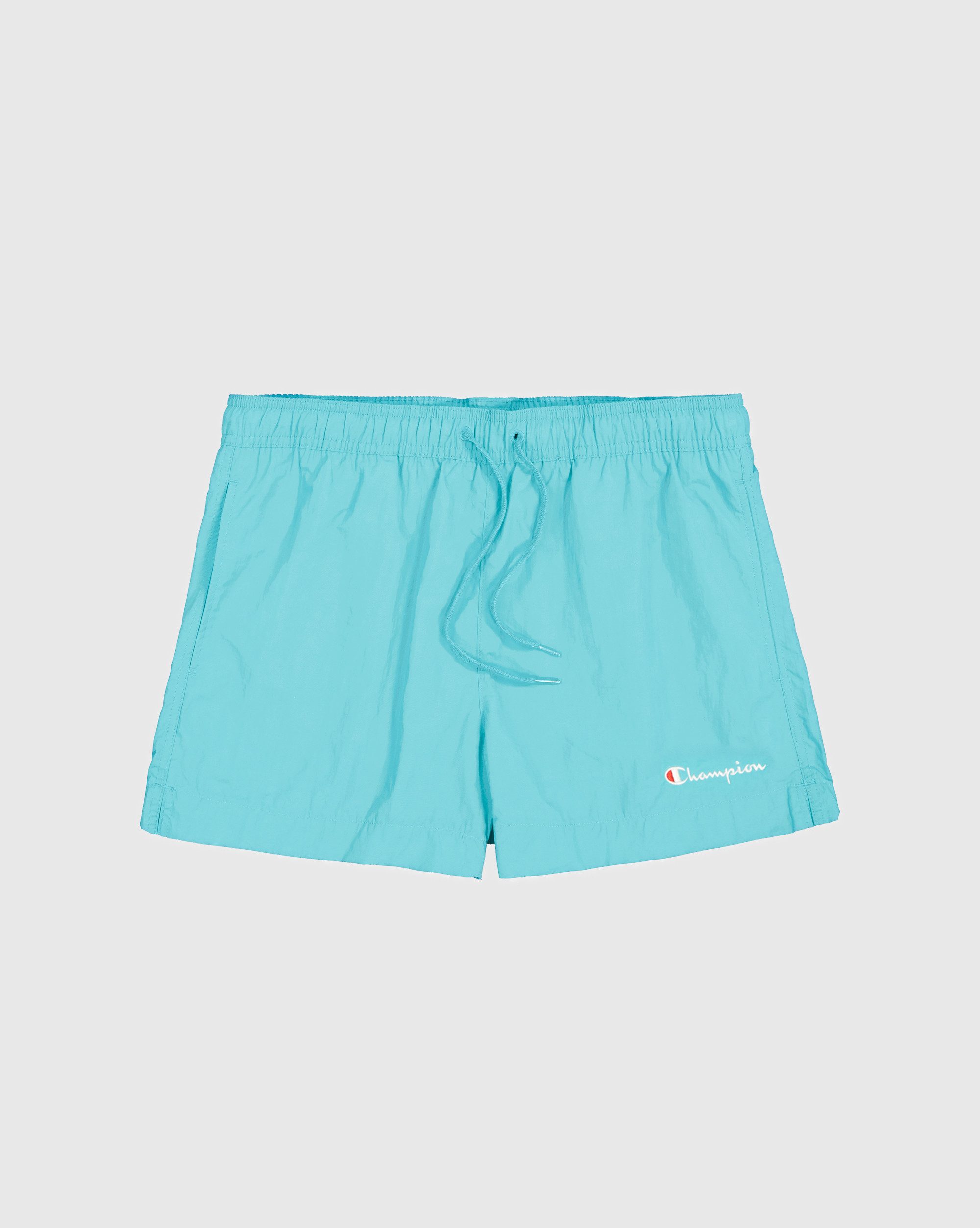 Champion Badeshorts Icons Beachshort Short mit Champion-Stickerei, schnell trocknendes Gewebe, Oberschenkellänge