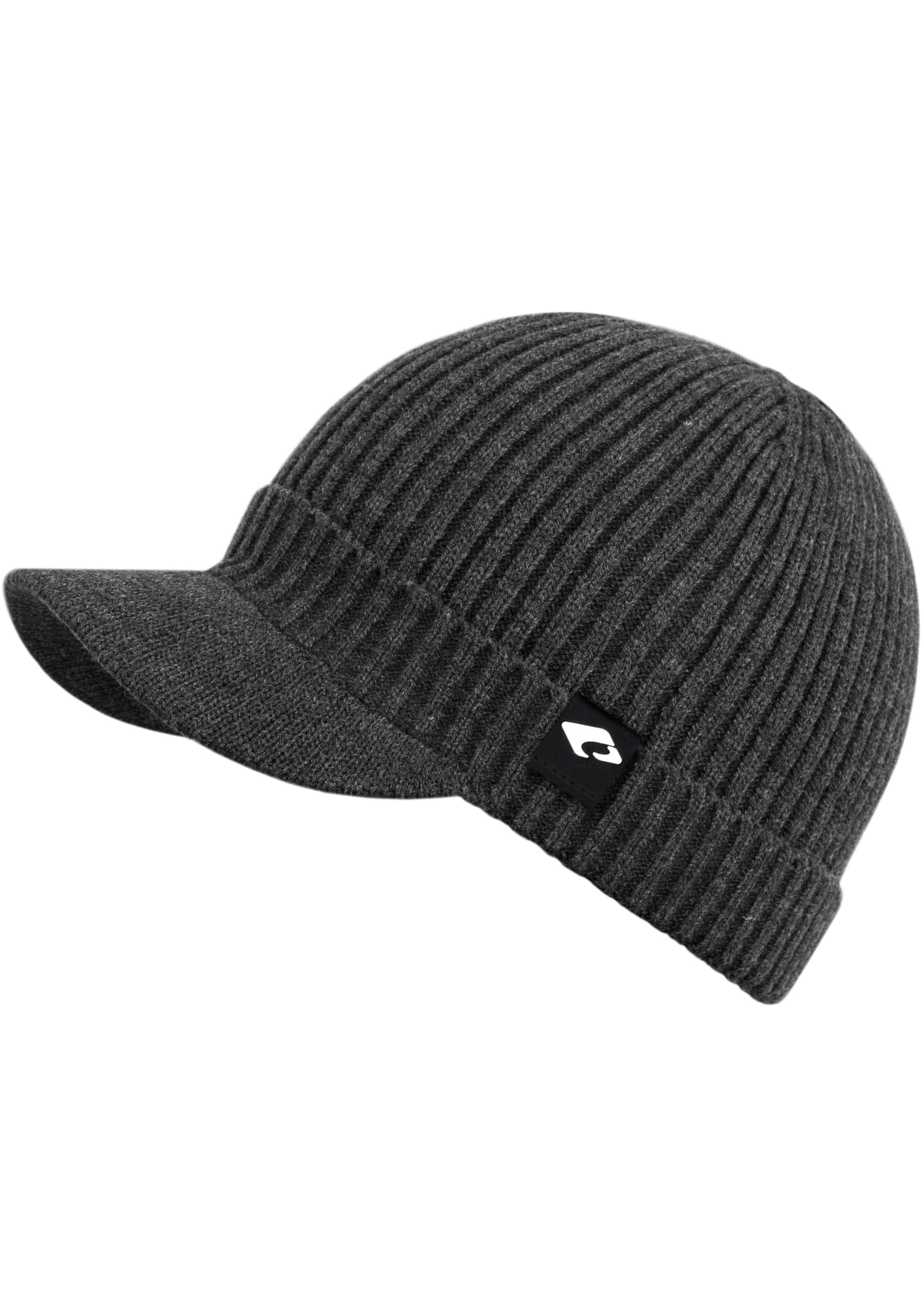 [Gute Qualität] chillouts Strickmütze Benno Hat Benno grey Hat dark