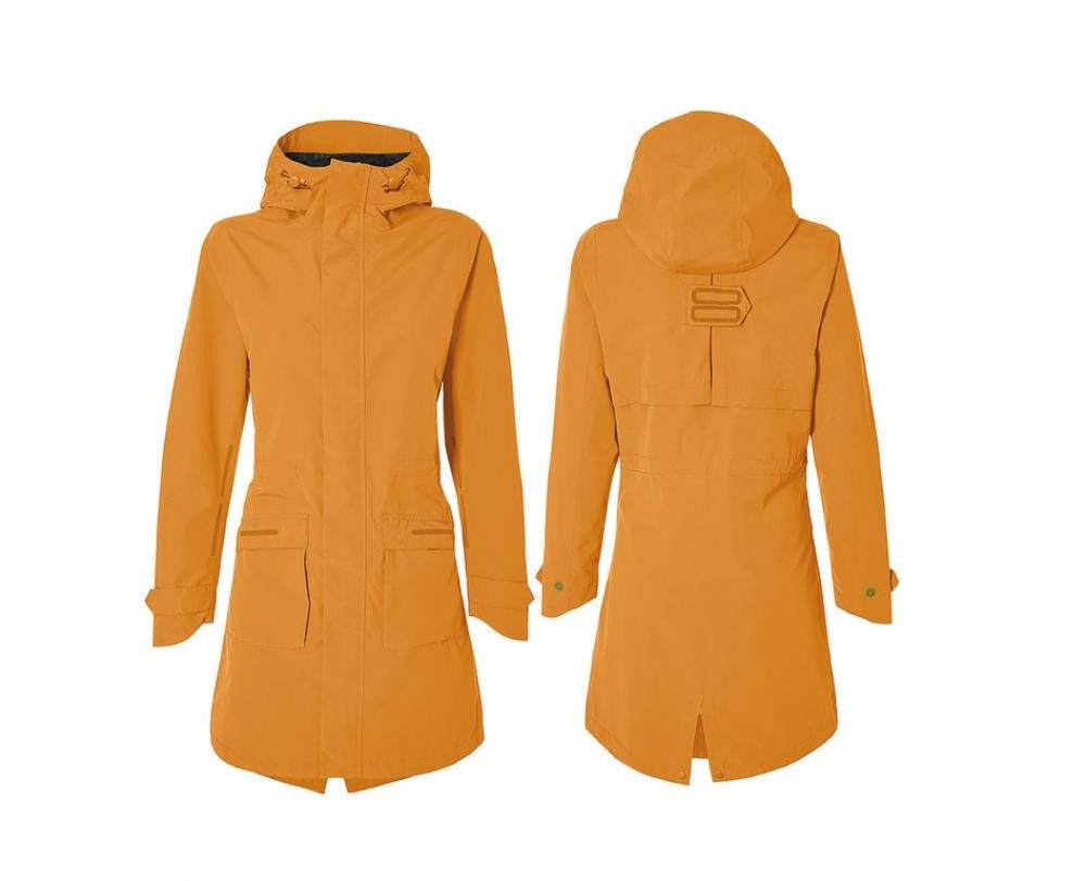 Basil Fahrradjacke Basil Fahrrad Regenparka Mosse gold braun S Damen