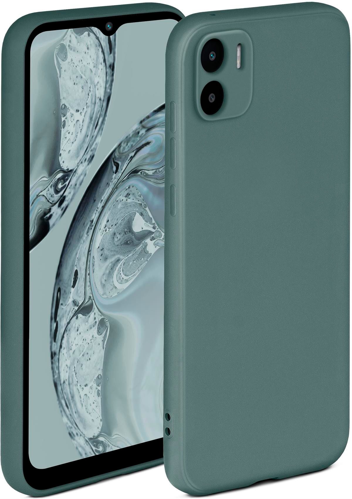 ONEFLOW Handyhülle ONEFLOW® Soft Case für Xiaomi Redmi A1, Hülle aus Silikon, Back Cover mit Kameraschutz, weiche Silikonhülle