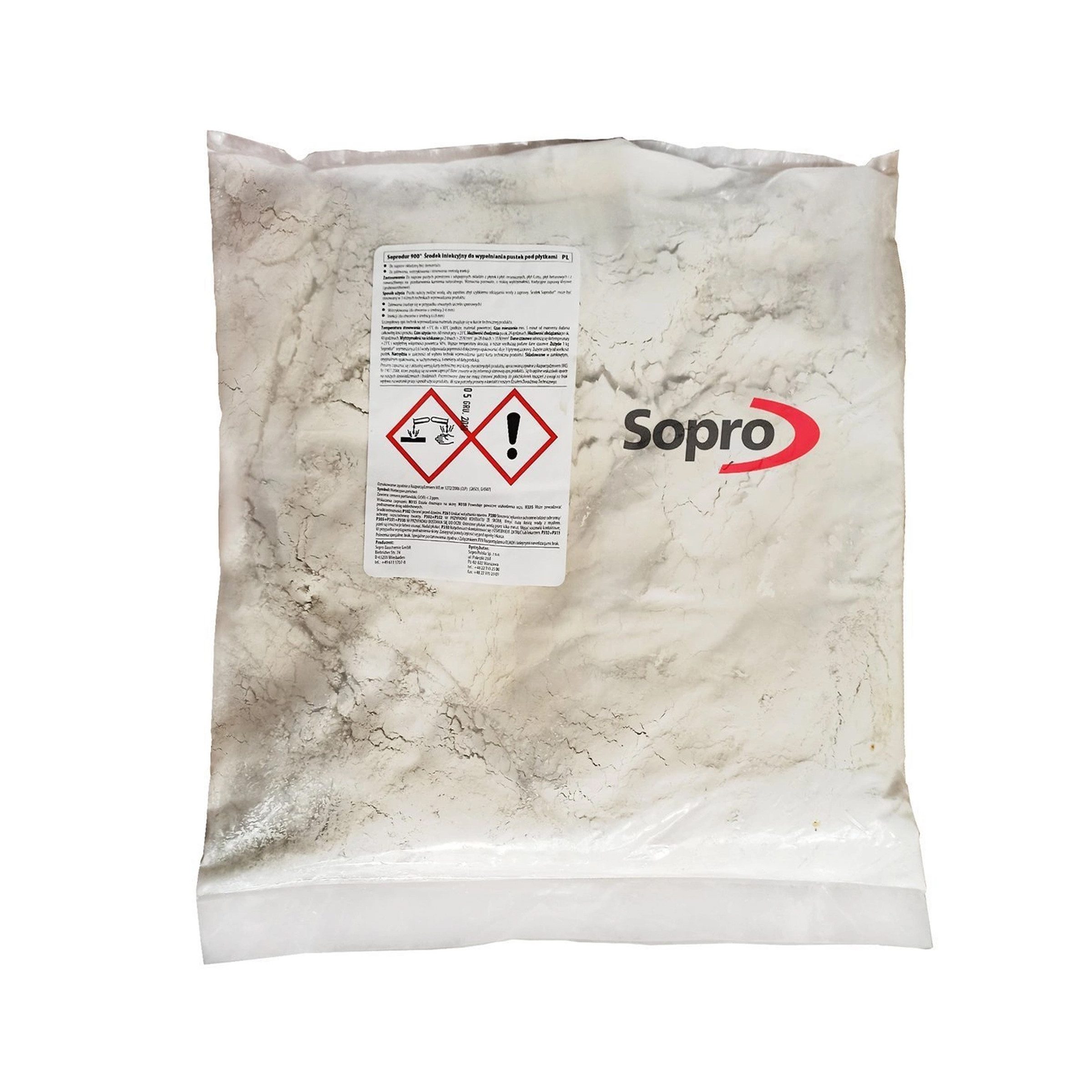 Sopro Bauchemie GmbH Dichtstoff SOPRO DUR 900 MICRO HOHLRAUMSZLÄMME Spachtelmasse Mörtel 5 KG