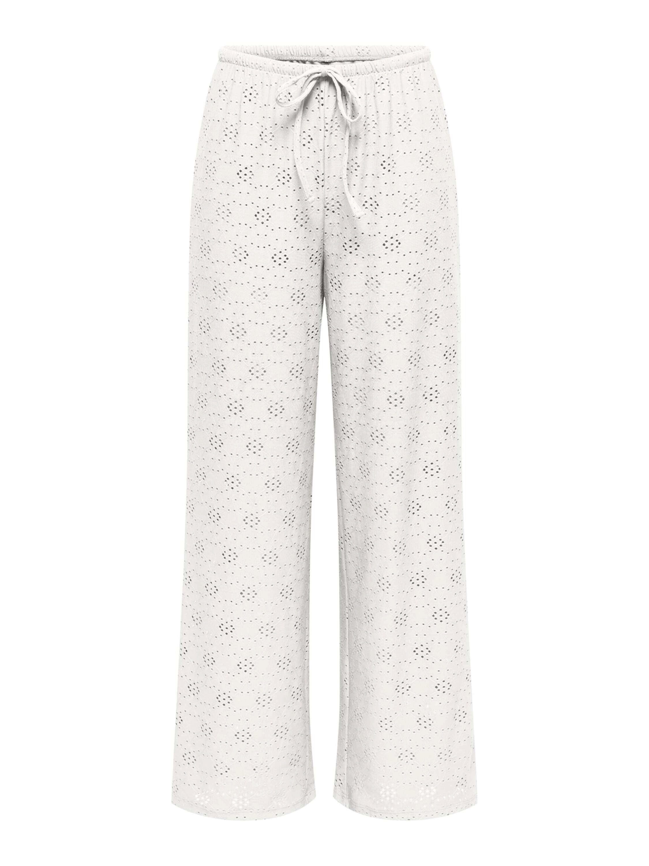 ONLY Stoffhose ONLSMILLA (1-tlg) Lochmuster