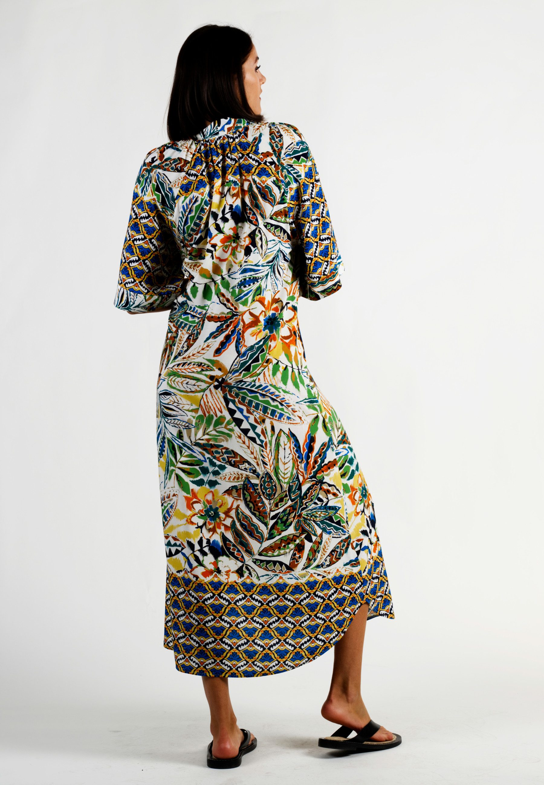 Andijamo-Fashion Druckkleid SUNNY MOMENTS Weich, glatt günstig online kaufen