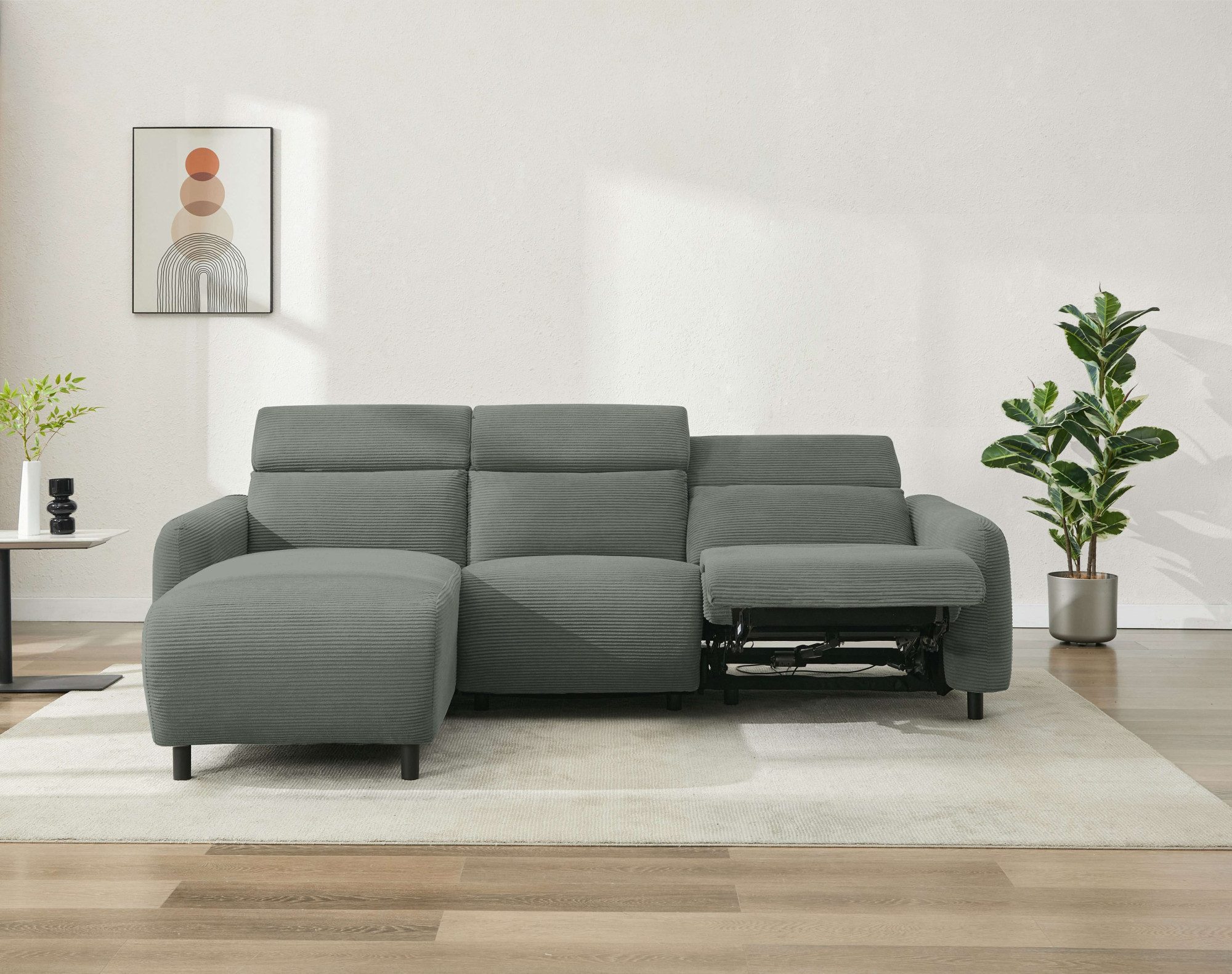 Home affaire Ecksofa SKAANE in Cord, günstig online kaufen