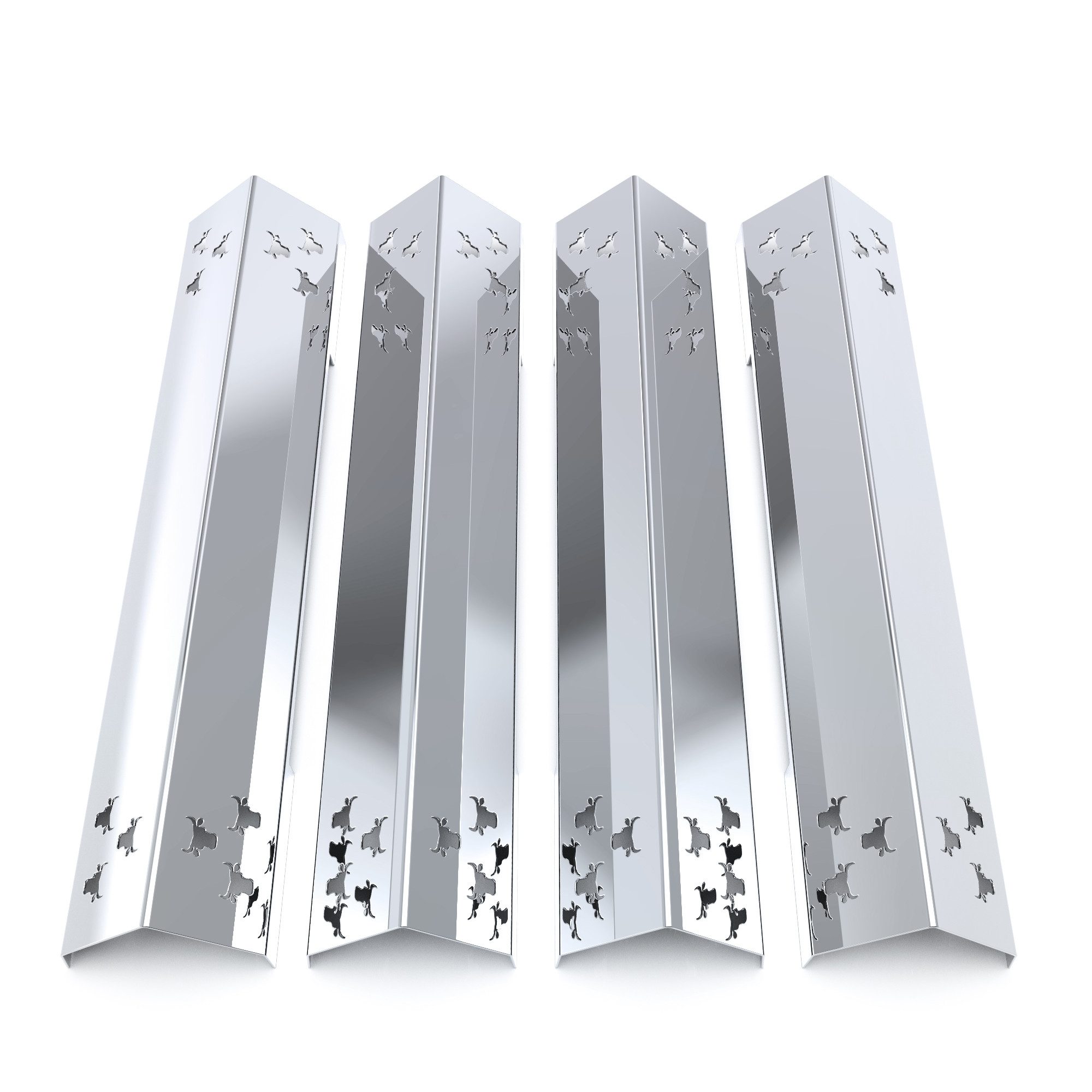 tuning-art Grillerweiterung GA12 Brennerabdeckung Edelstahl für alle Rösle Videro G4 & Sansibar