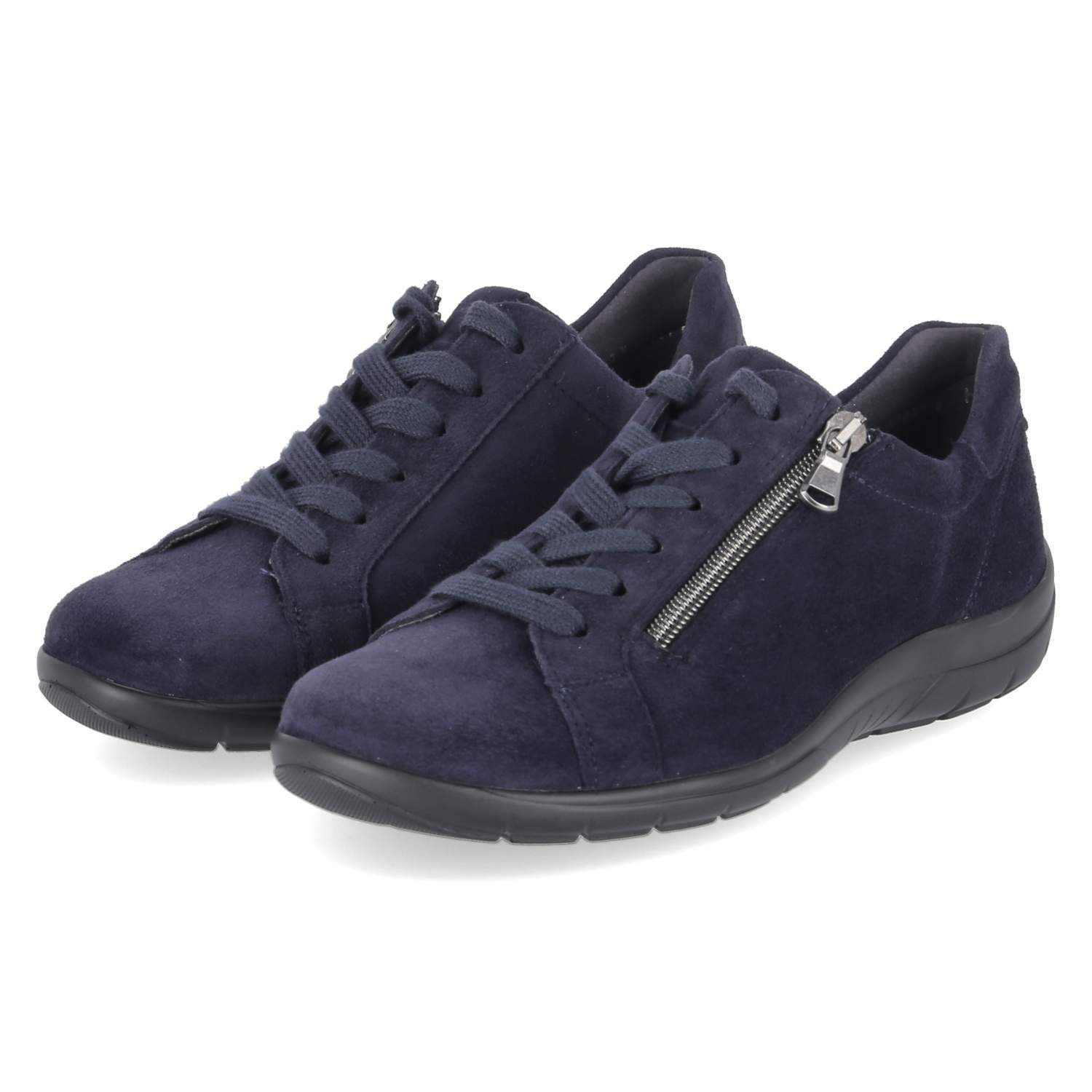 Semler Semler Schnürschuhe M8615042/080 SP Damen Rauleder blue Schnürschuh