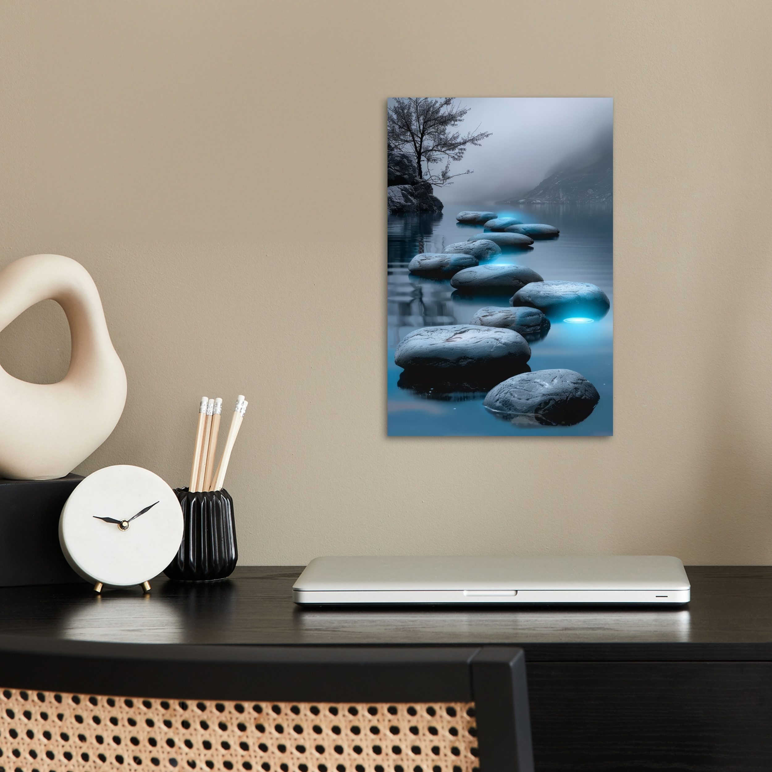 MuchoWow Poster Steine - Wasser - günstig online kaufen