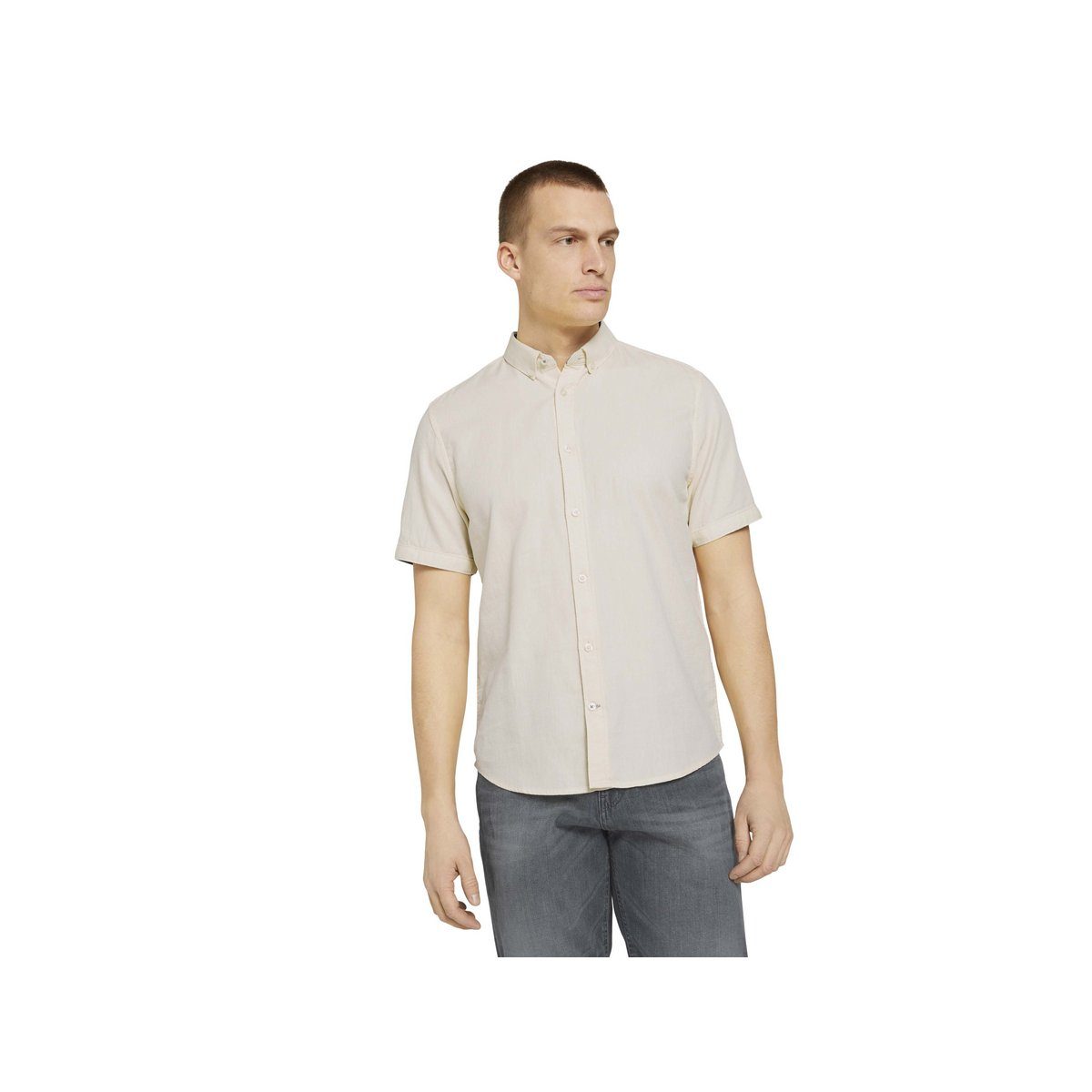 TOM TAILOR Rundhalsshirt regular (1-tlg) kombi