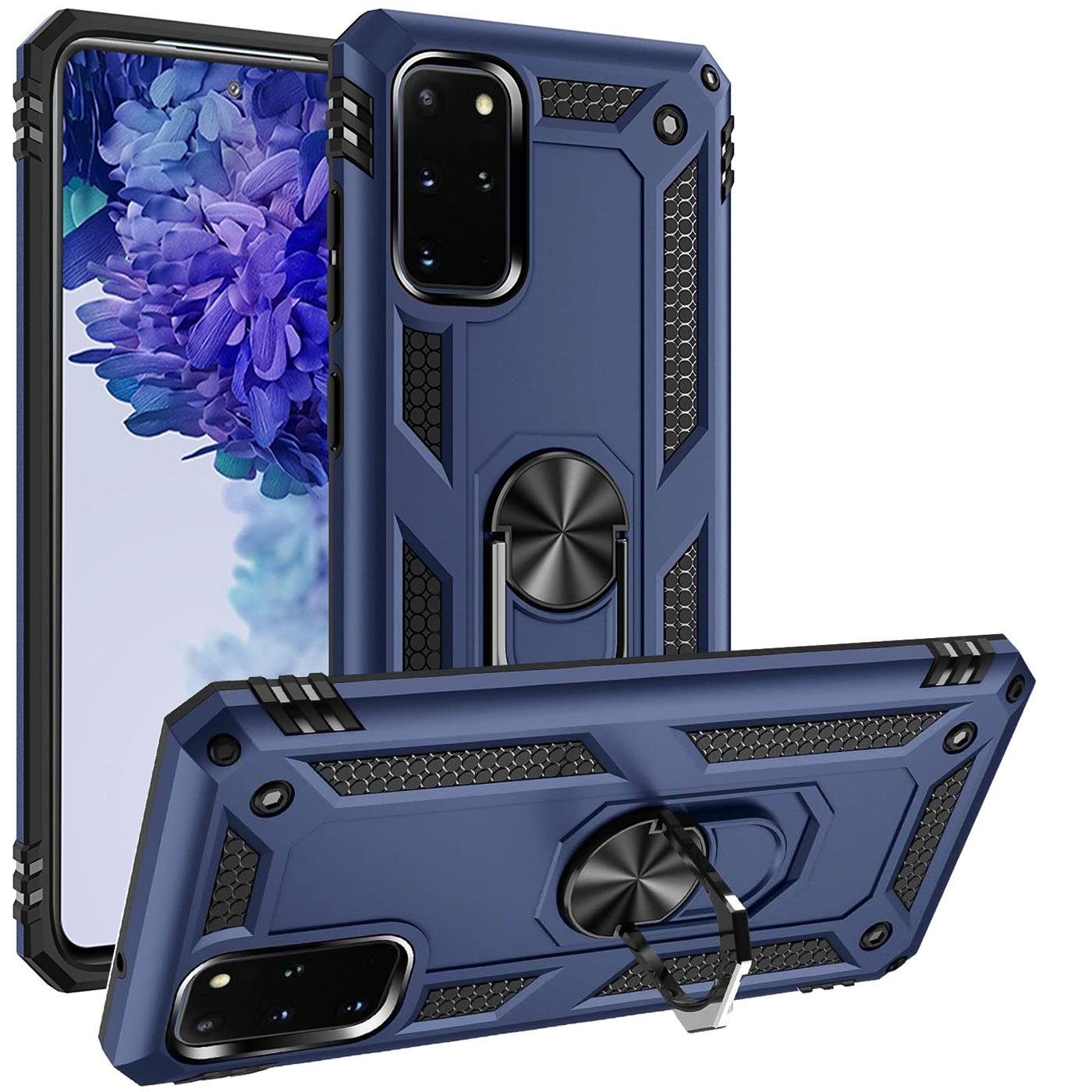 CoolGadget Handyhülle Armor Shield Case für Samsung Galaxy S20 Plus 6,7 Zoll, Outdoor Cover mit Magnet Ringhalterung Handy Hülle für Samsung S20+