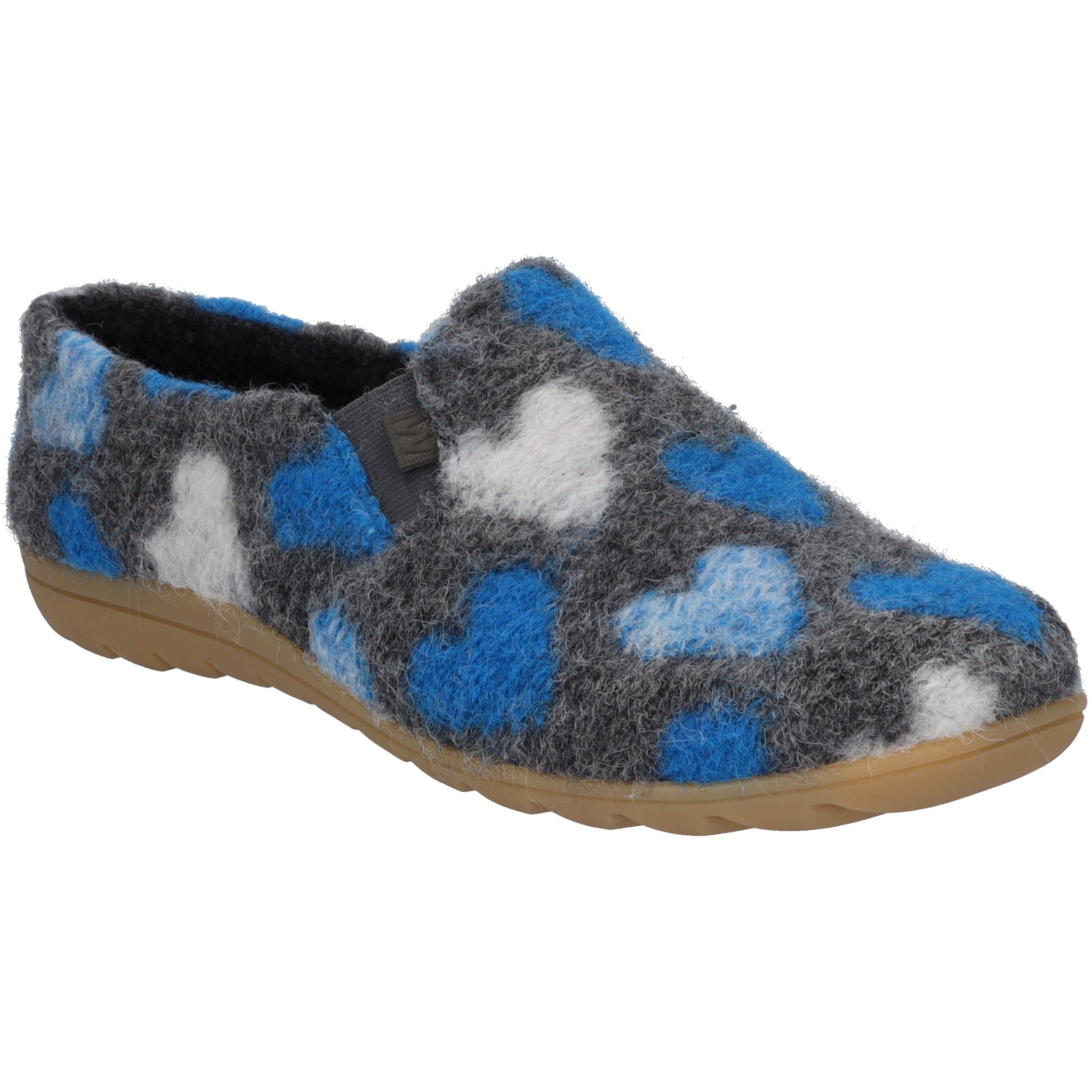 Westland Cadiz 08, blau Hausschuh