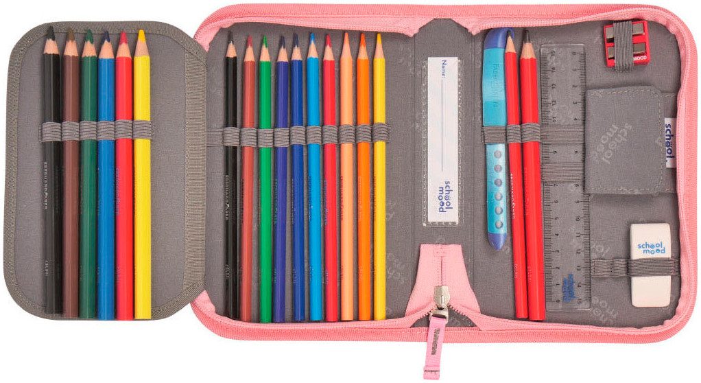 SCHOOL-MOOD® Schulranzen Timeless Pro (Set, 7-tlg)