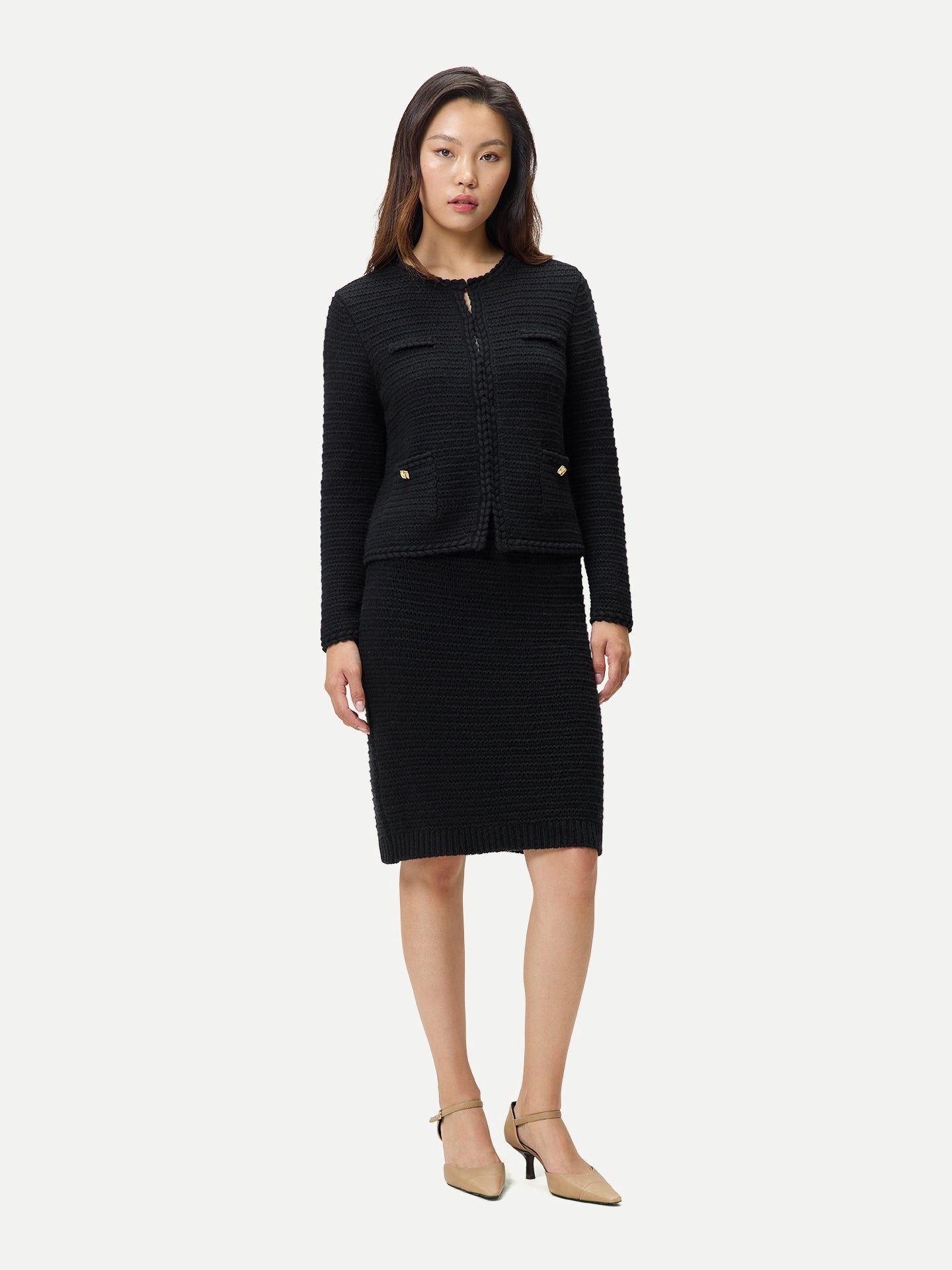 GOBI Cashmere Strickrock Kaschmir-Rock