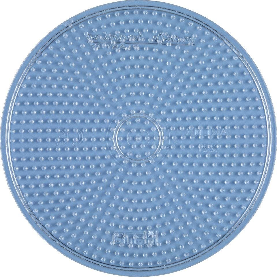 Hama Bügelperlen Hama Stiftplatten-Set große Basics, transparent für Midi-Bügelperlen
