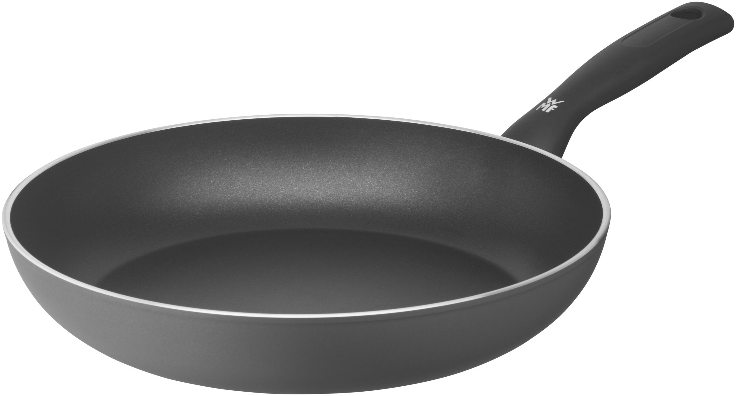 WMF Bratpfanne PermaDur Inspire Stielpfanne, 28 cm, Aluminium (1-tlg), anglebige PermaDur Antihaftversiegelung, tropffreies Ausgießen