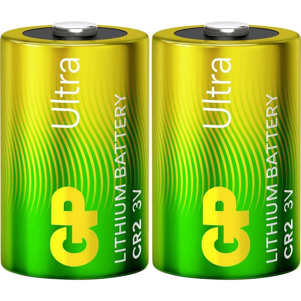 Gp CR2ULT376C2 Spezial-Batterie CR2 Li-MnO2 800 mAh 3 V 2 St. Fotobatterie