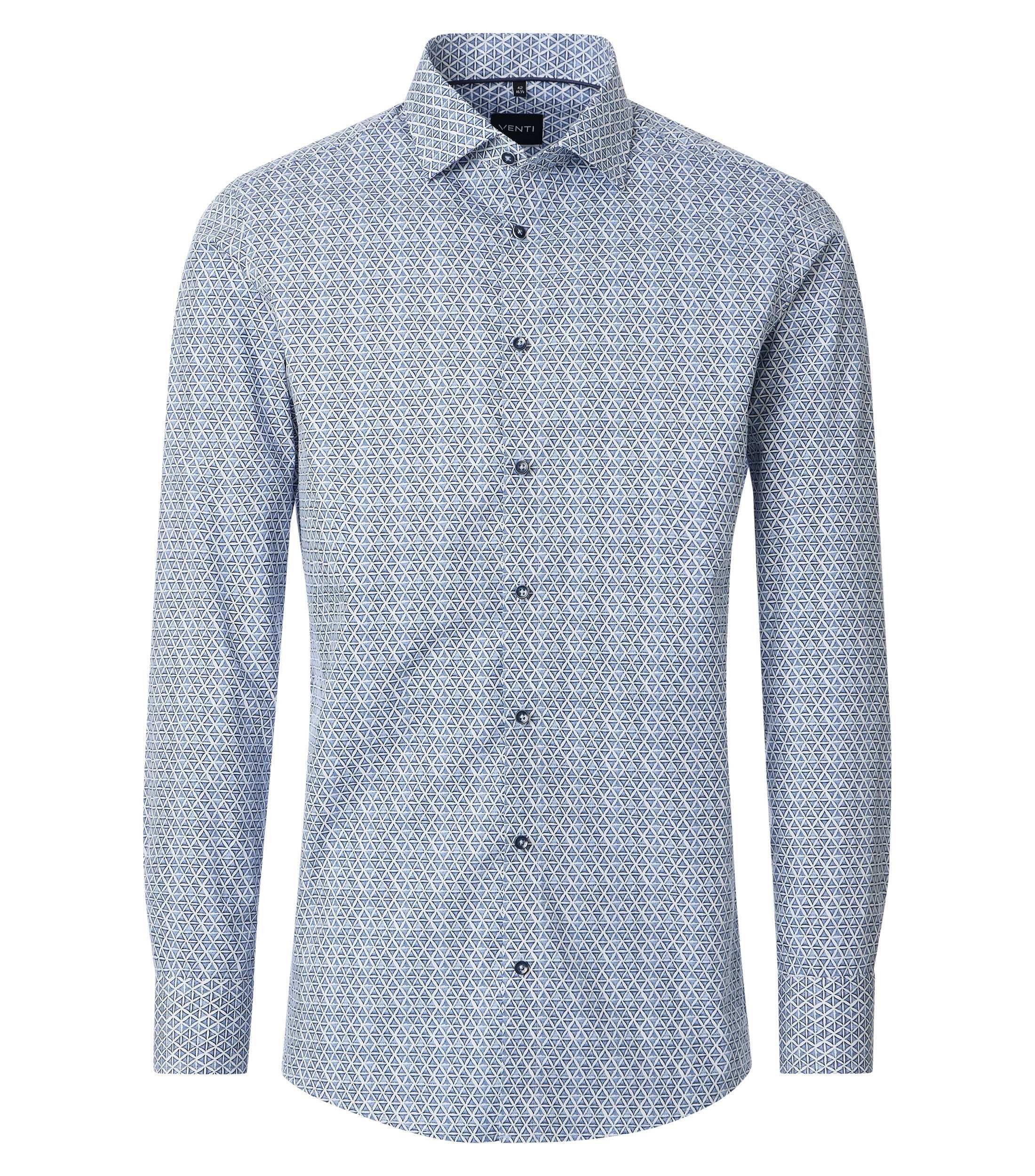 VENTI Businesshemd VENTI Businesshemd langarm Print