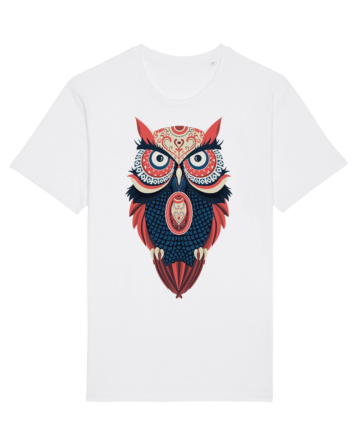 wat? Apparel Print-Shirt Colorful Owl (1-tlg) | T-Shirts