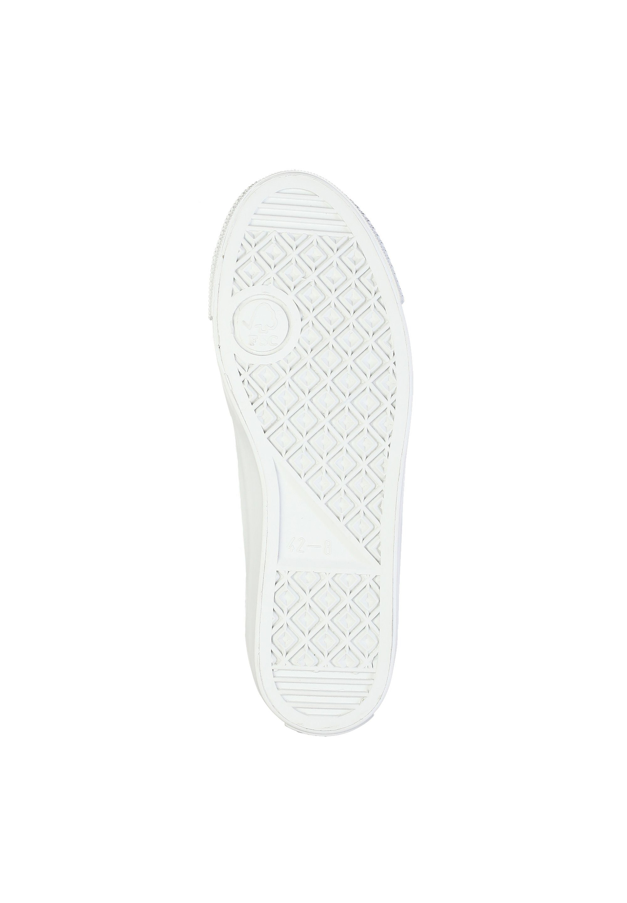 just Hi White coral ETHLETIC white Sneaker Cap honey tiles Produkt Cut Fairtrade