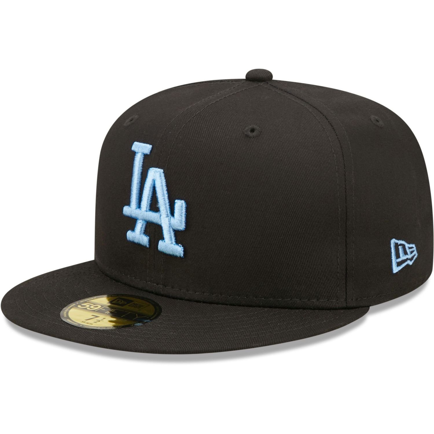 New Era Fitted Cap 59Fifty Los Angeles Dodgers schwarz-blau