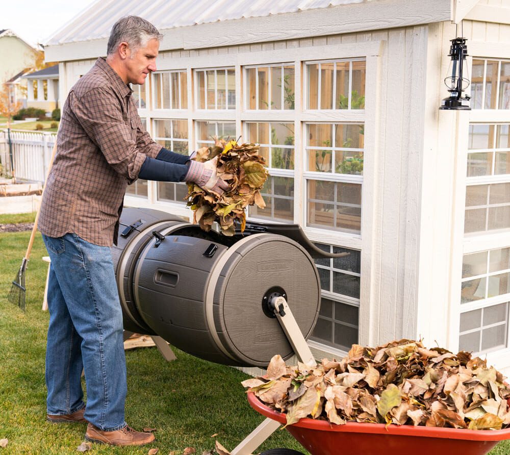 Lifetime Komposter Fass, BxTxH: 160x79x110 cm, 380 l, (1 St)