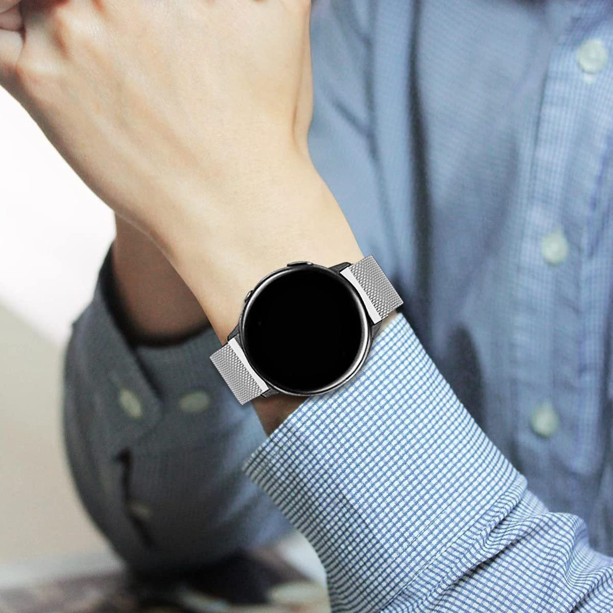46mm 45mm/Watch mit 22mm Armband Galaxy 3 Kompatibel Samsung Watch Smartwatch-Armband ELEKIN