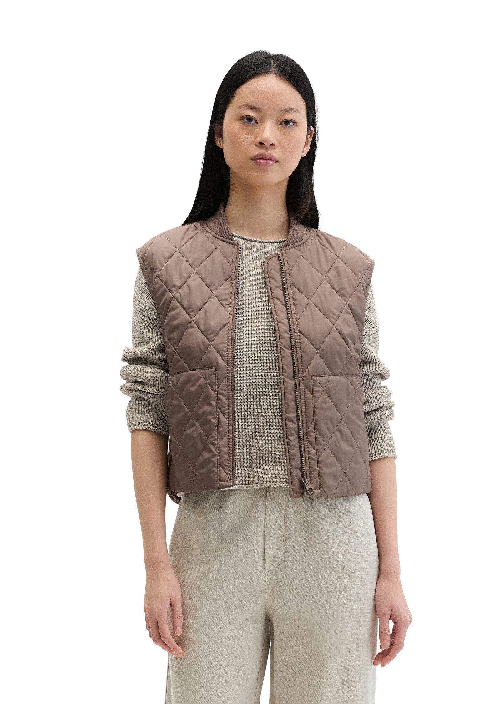 Marc O'Polo Steppweste aus recyceltem Polyester