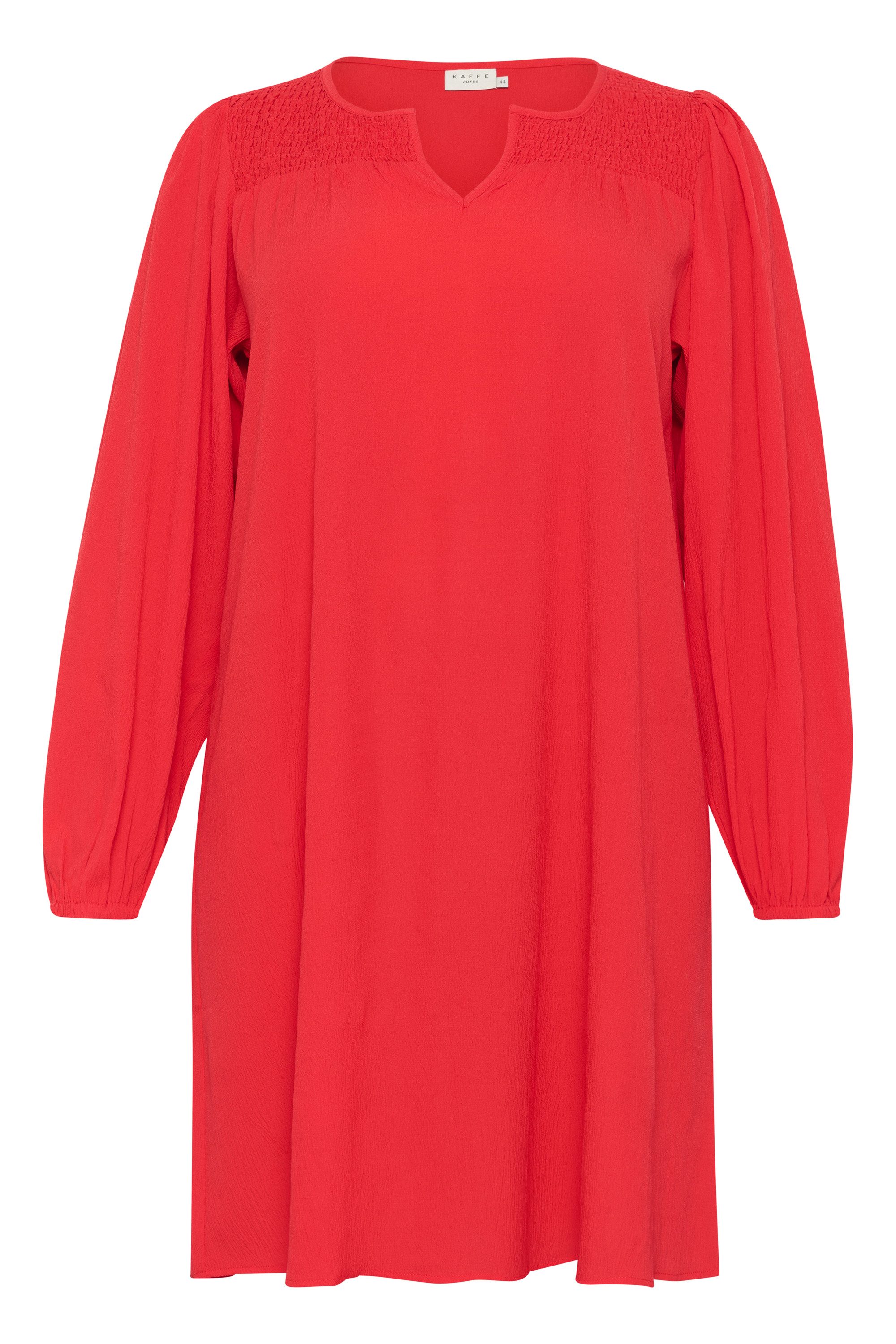 KAFFE Curve Blusenkleid Kleid KClunda Große günstig online kaufen
