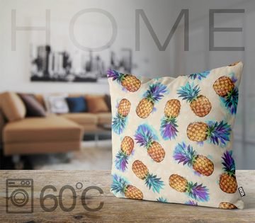 Kissenbezug, VOID, Sofa-Kissen Pineapple Outdoor Indoor ananas hawaii sommer urlaub eis