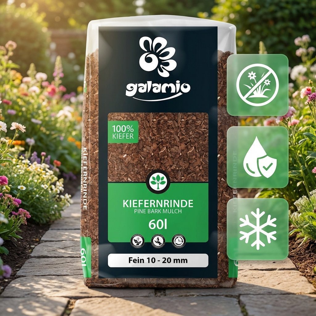 GALAMIO Rindenmulch Kiefer Fein, (Palette, 39-St)