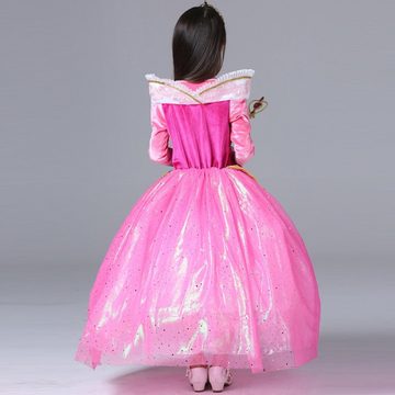 Katara Prinzessin-Kostüm Märchenkleid Kinderkostüm Dornröschen für Mädchen, pink
