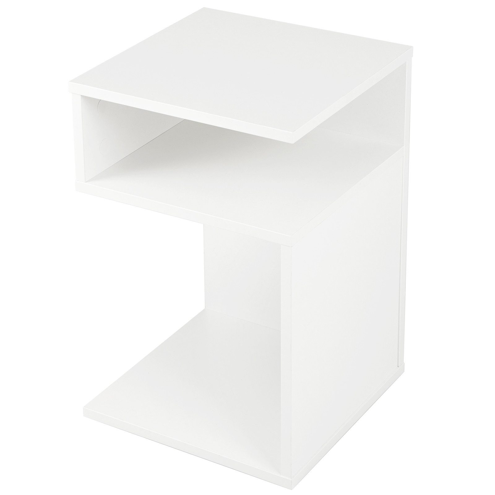 COSTWAY Beistelltisch (2-St), Holz, 3 Ebenen günstig online kaufen