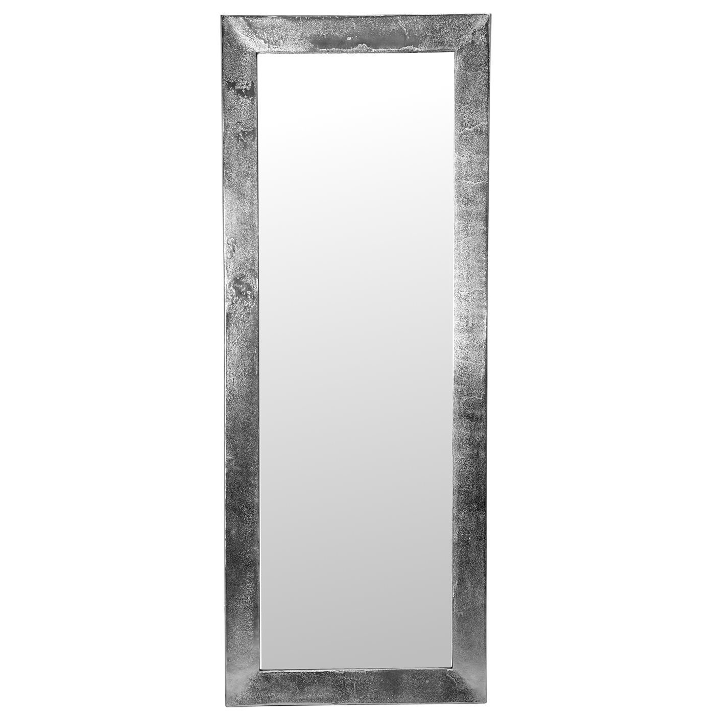 baario Ganzkörperspiegel silber, mit Antik Standspiegel Vintage XXL SENS Finish Design Standfuß