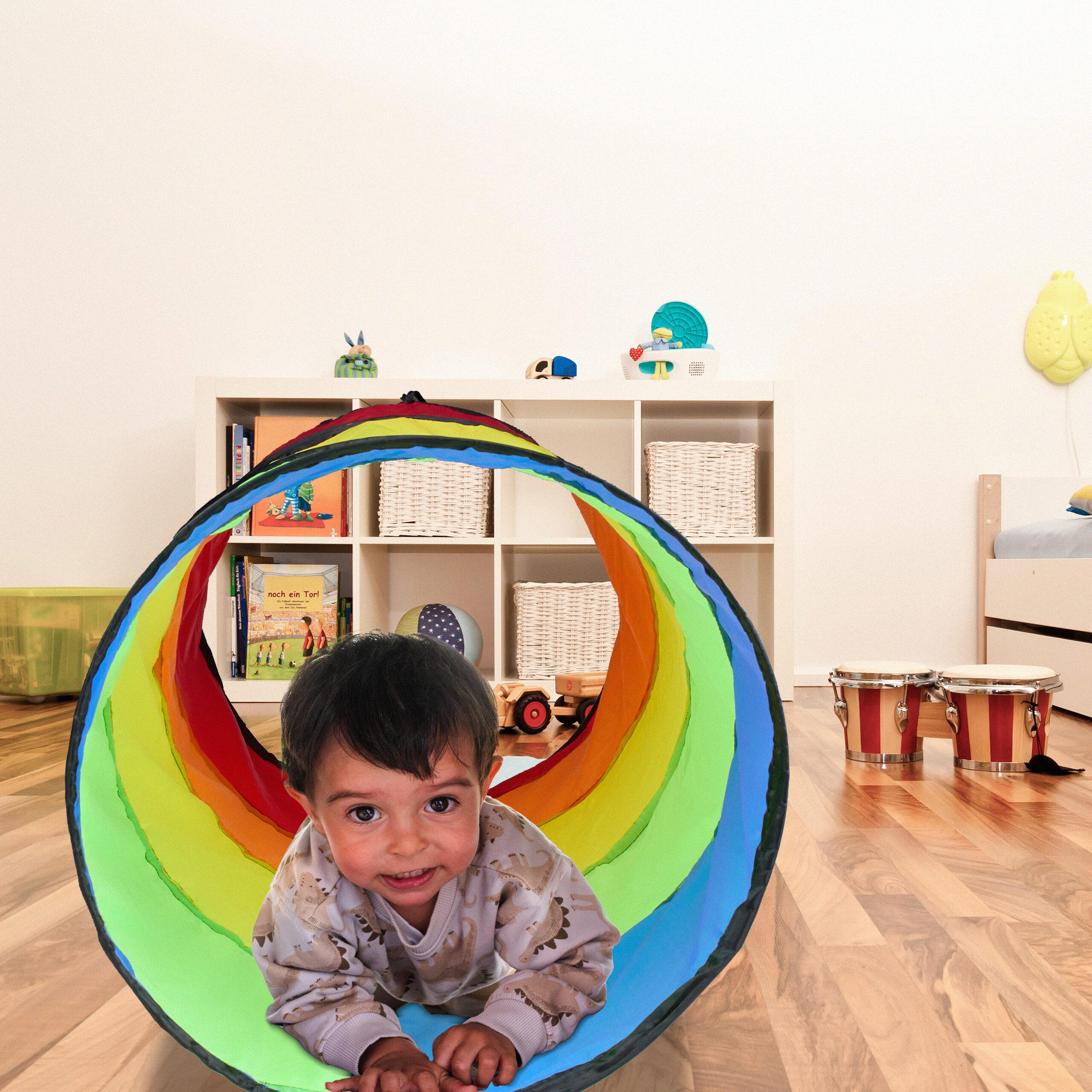 relaxdays Spieltunnel Bunter Spieltunnel (1-St)