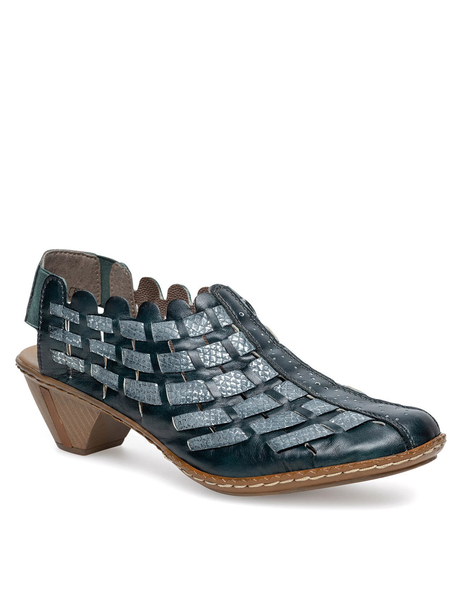 Rieker Sandalen 46778-10 TĂĽrkisfarben Sandale günstig online kaufen