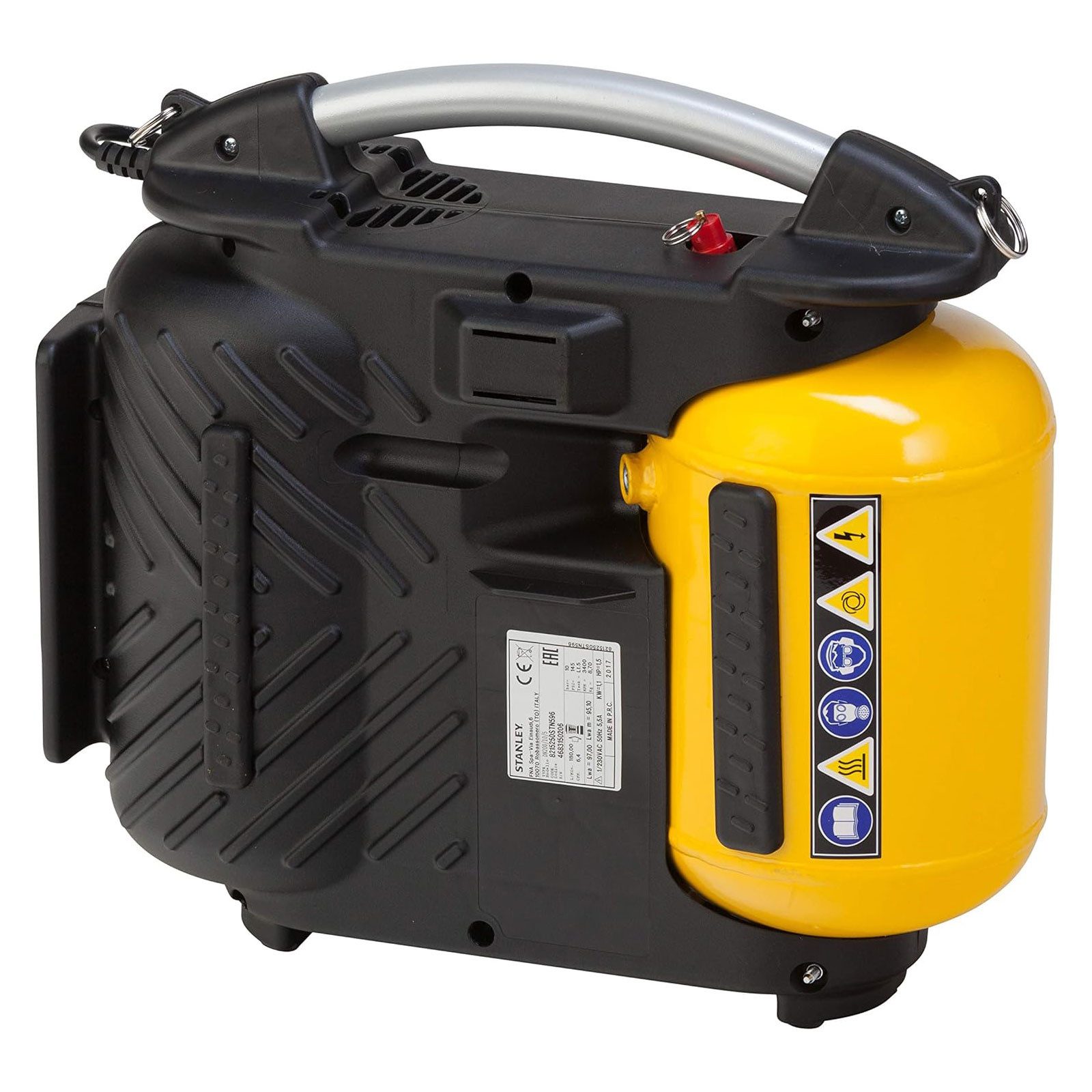 STANLEY Kompressor DN 200/10/5 Airboss 10 bar, 5 Liter tragbar, max. 8 bar, 6 l, Set