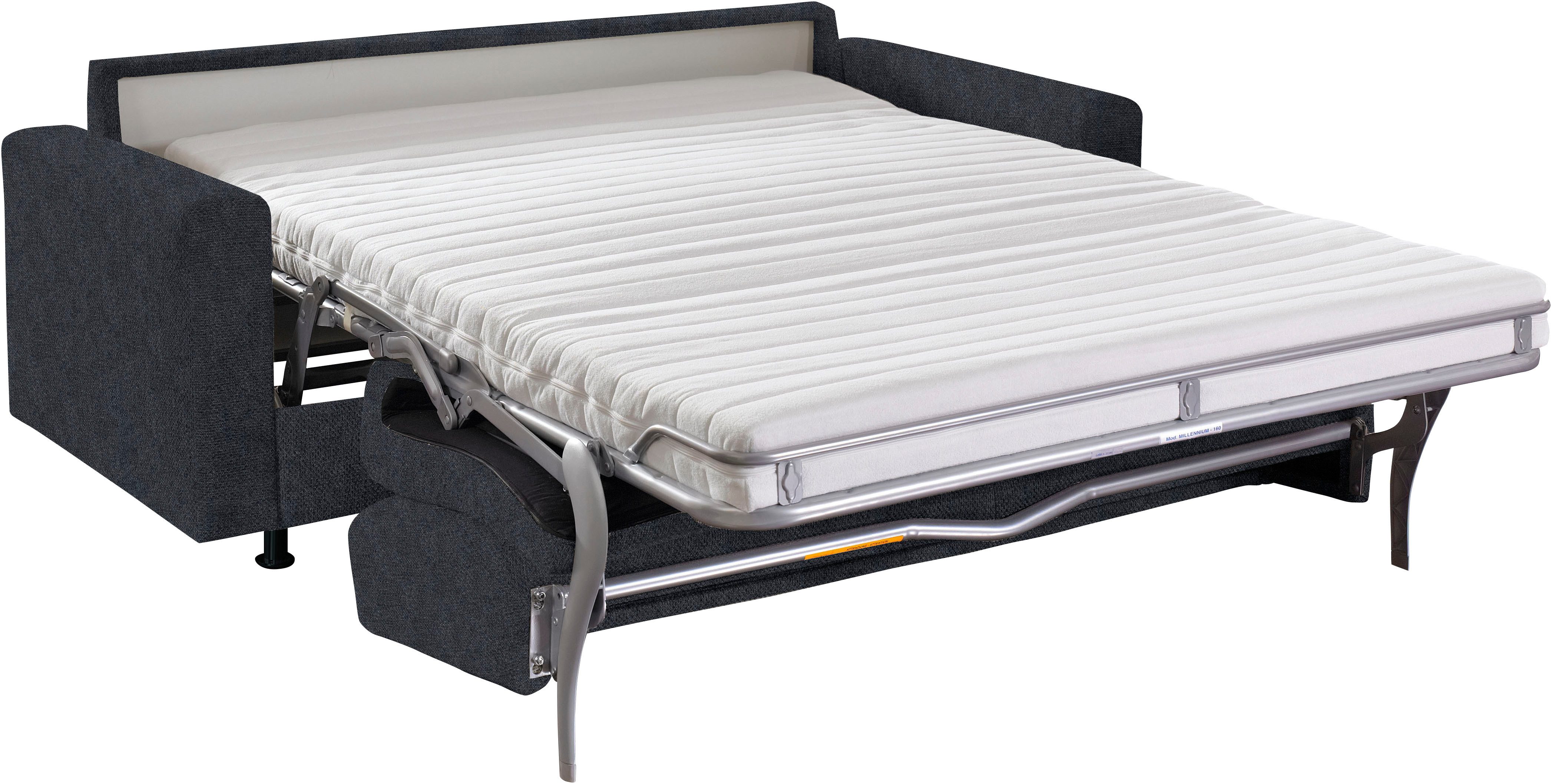 Bali Schlafsofa Messina, Dauerschläfer in 140 und 160er Breite. 3 Matratzen zur Auswahl