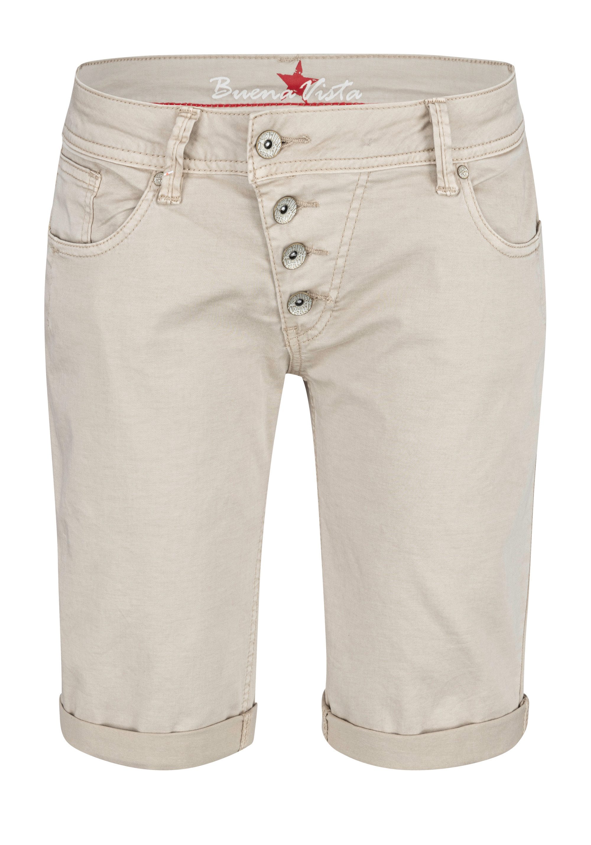 Stretch-Jeans BUENA VISTA MALIBU SHORT kit 888 B5025 4003.8519 - Stretch Twill