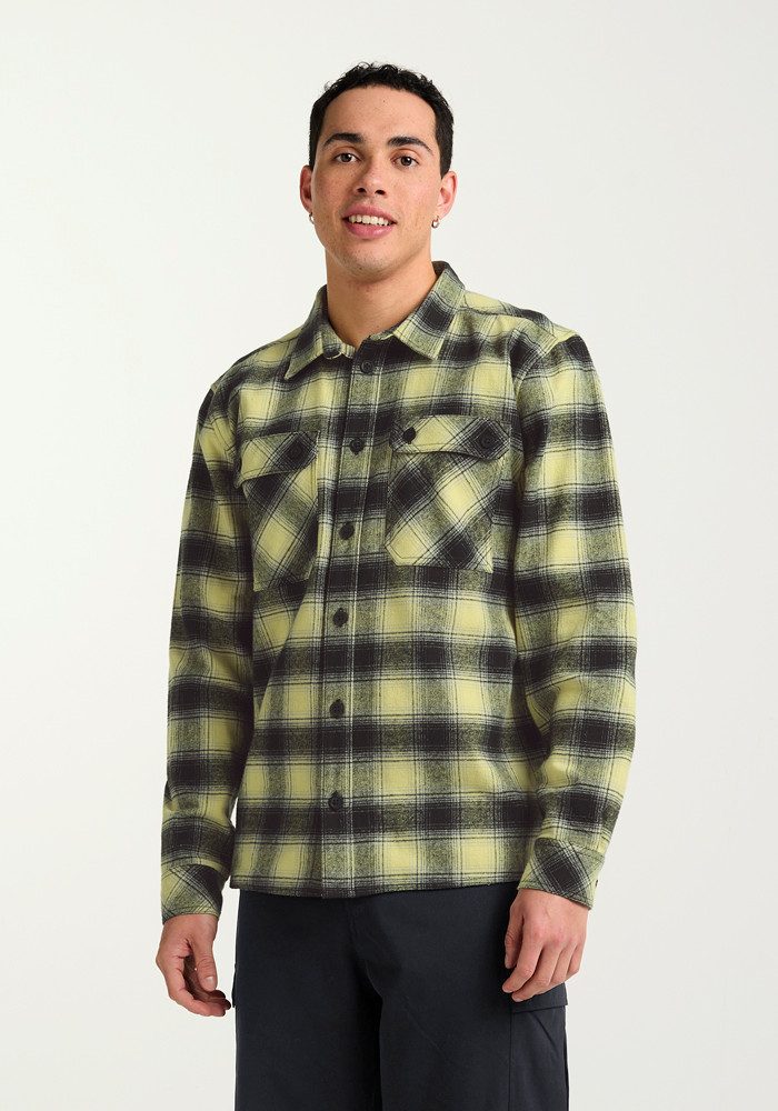 Jack Wolfskin Flanellhemd BAJA FLANNEL SHIRT M Flanellhemd, weich, atmungsaktiv