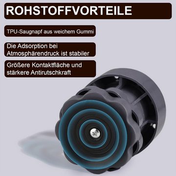 DOPWii Vibrationsdämpfer 4 Stück/8 Stück Waschmaschinenständer mit Antivibrationsfüßen, (4-St), höhenverstellbare, rutschfeste Trockenmatte