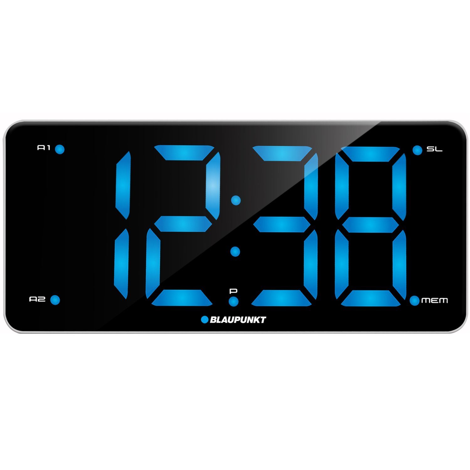 Blaupunkt CR15WH Digitalradio (DAB) (Radio mit LED-Anzeige und Alarm 220 x 102 x 37 mm)