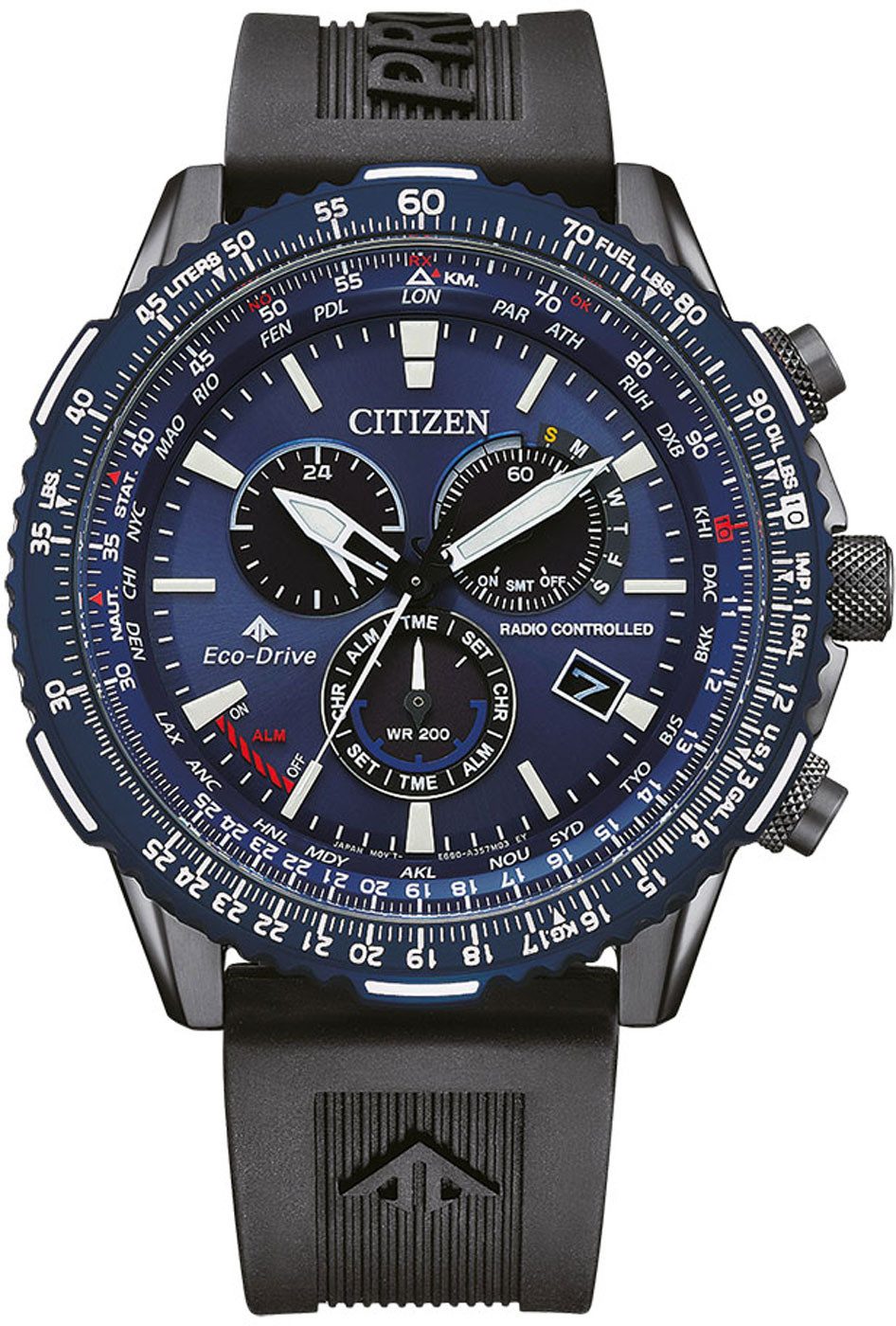 Citizen Quarzuhr Herrenuhr Solartaucheruhr Alarm - Citizen Modell: CB5006-02L