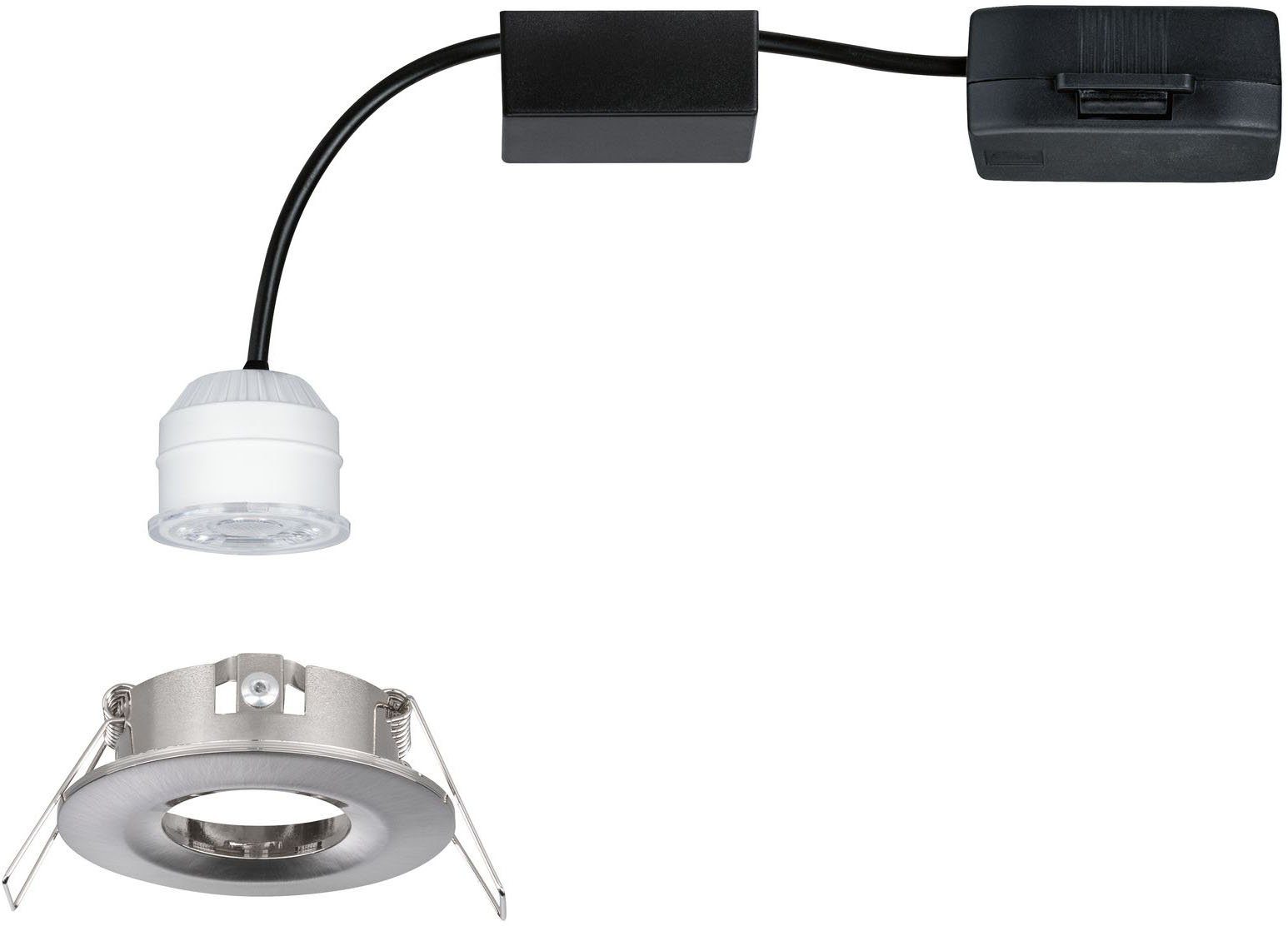 Paulmann LED Einbauleuchte Nova, Warmweiß, LED LED-Modul wechselbar