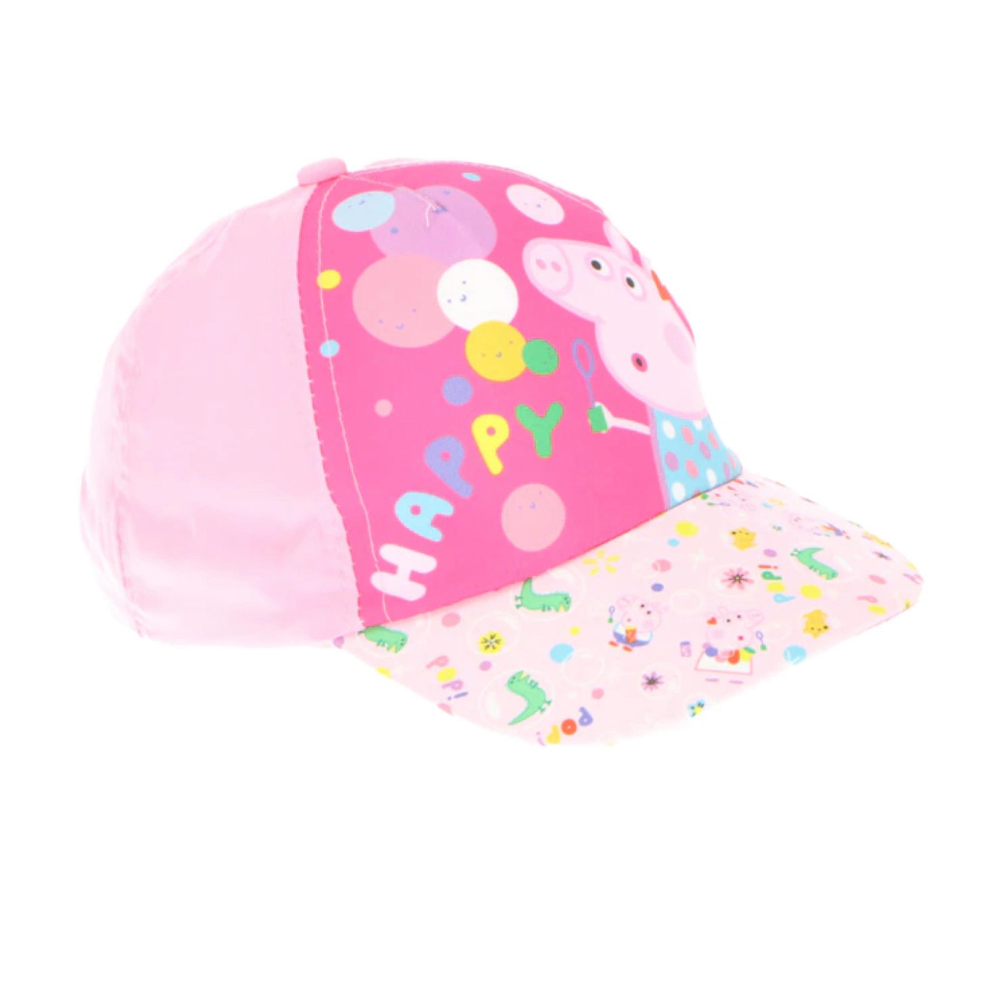 Baseball Cap Peppa Wutz Pig Kinder Mädchen Basecap Baseball Kappe Gr. 51