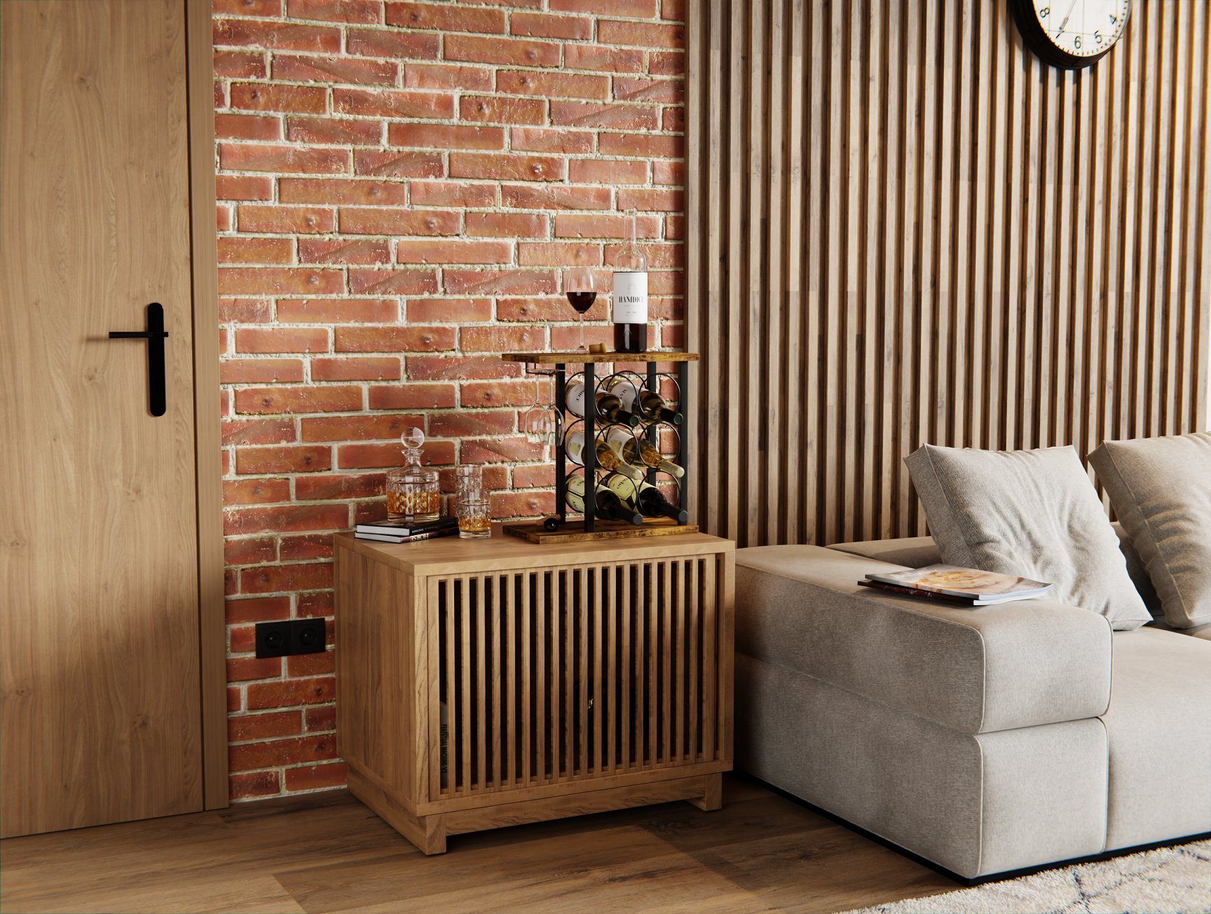 Lenmar Weinregal Weinregal aus Metall, Flaschenregal, Regale, Flaschenhalte günstig online kaufen