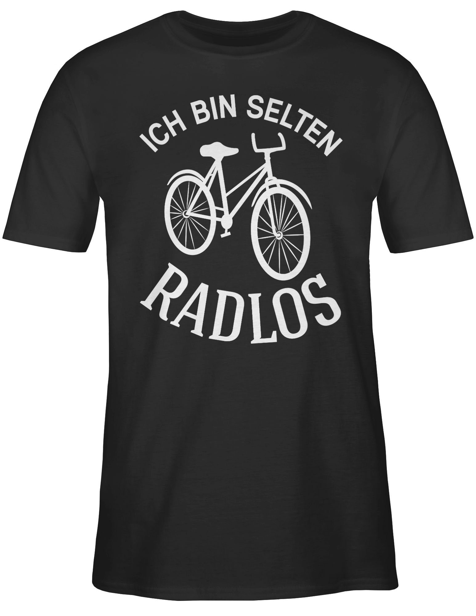 Shirtracer T-Shirt Ich bin selten Radlos günstig online kaufen