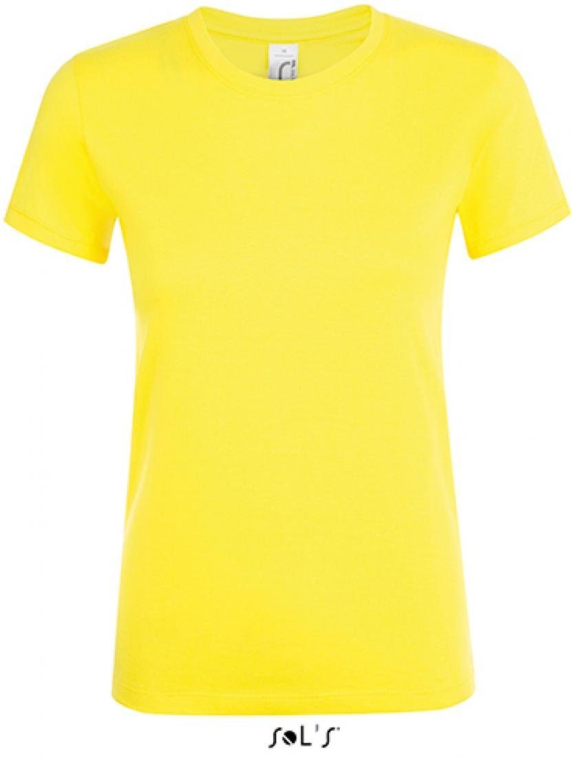 Rundhalsshirt Damen Regent T-Shirt / Halbgekämmte ringgesponnene Baumwolle